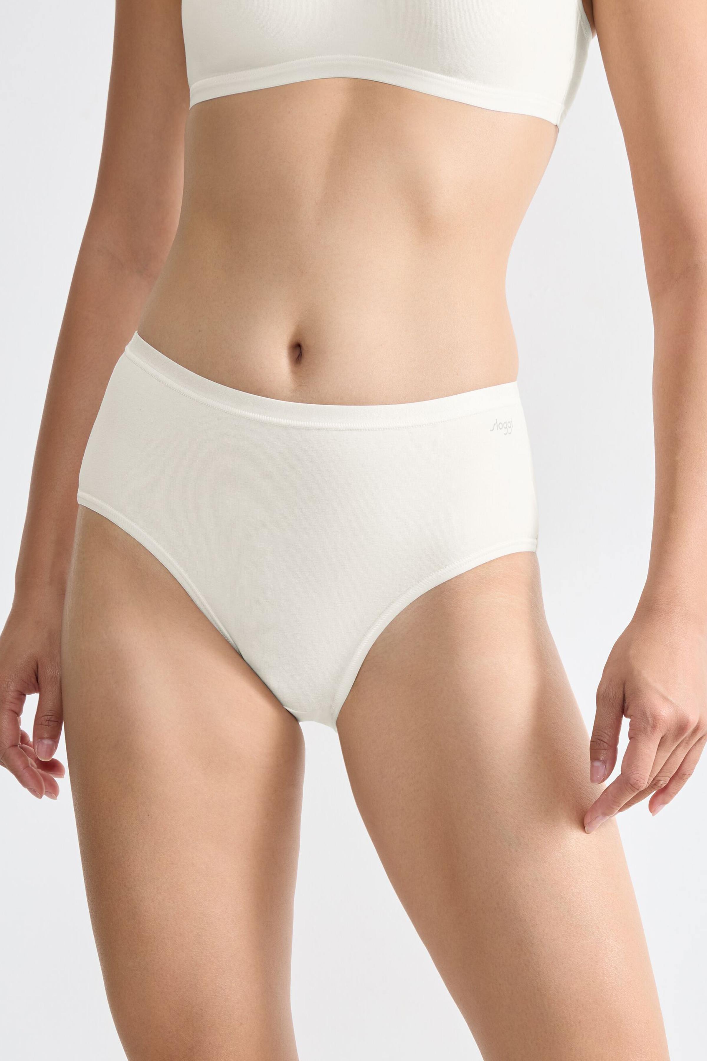 Sloggi 3-pack Truser i størrelse L i Hvid til Damer