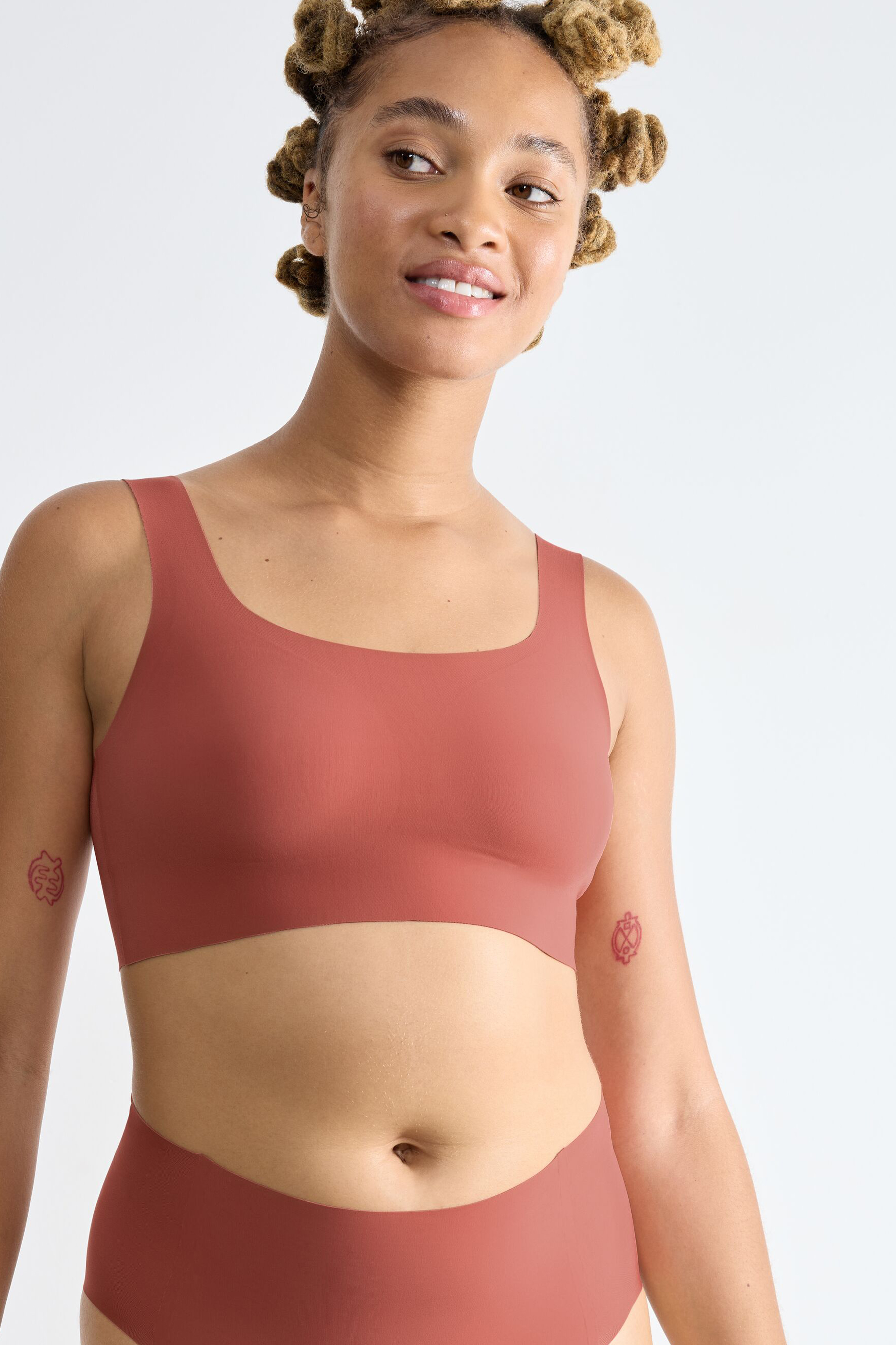 Sloggi sloggiZERO-Feel BH - Orange - grootte XL vor Vrouwen