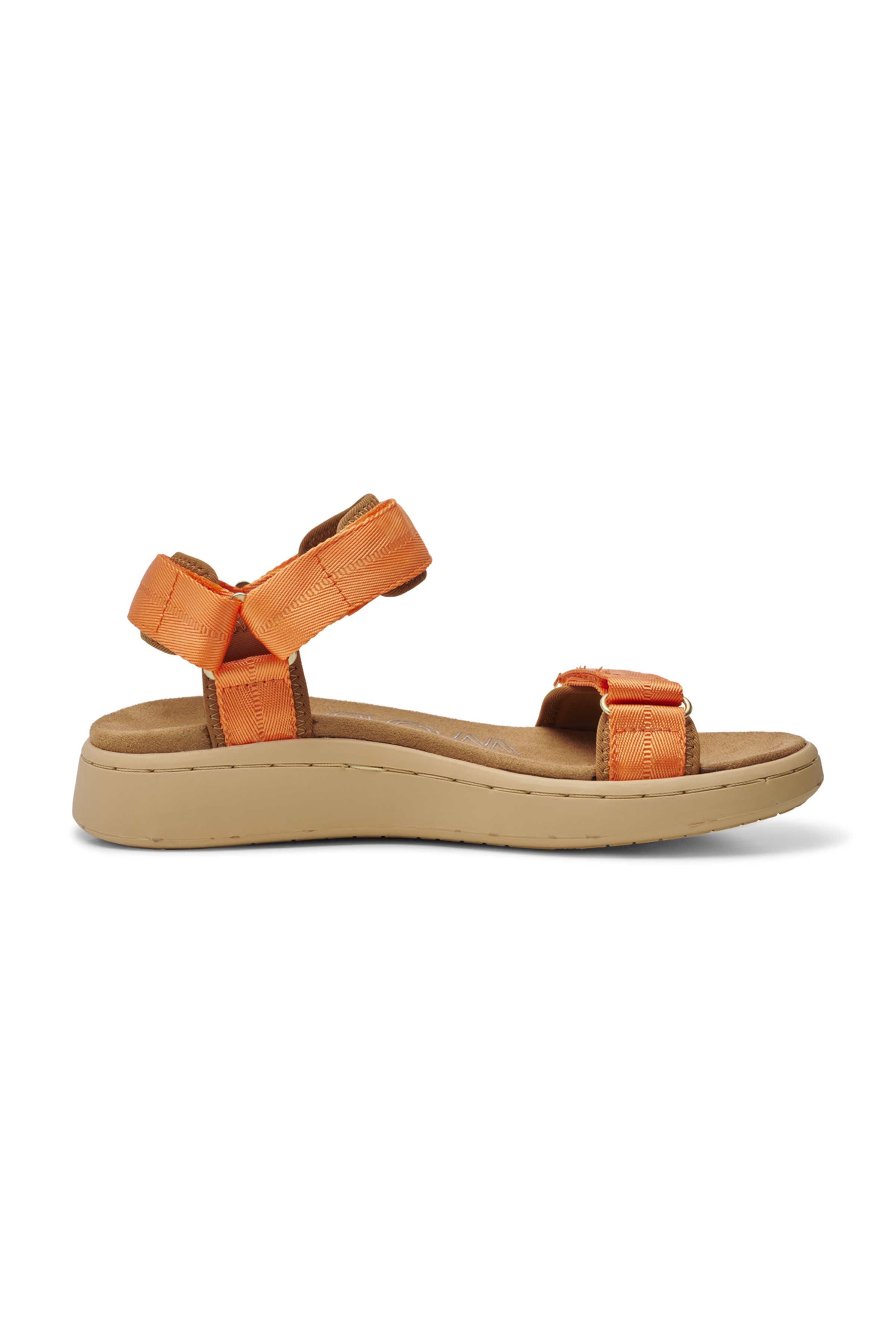 Woden Line Sandal - Orange - str 42 för Dam