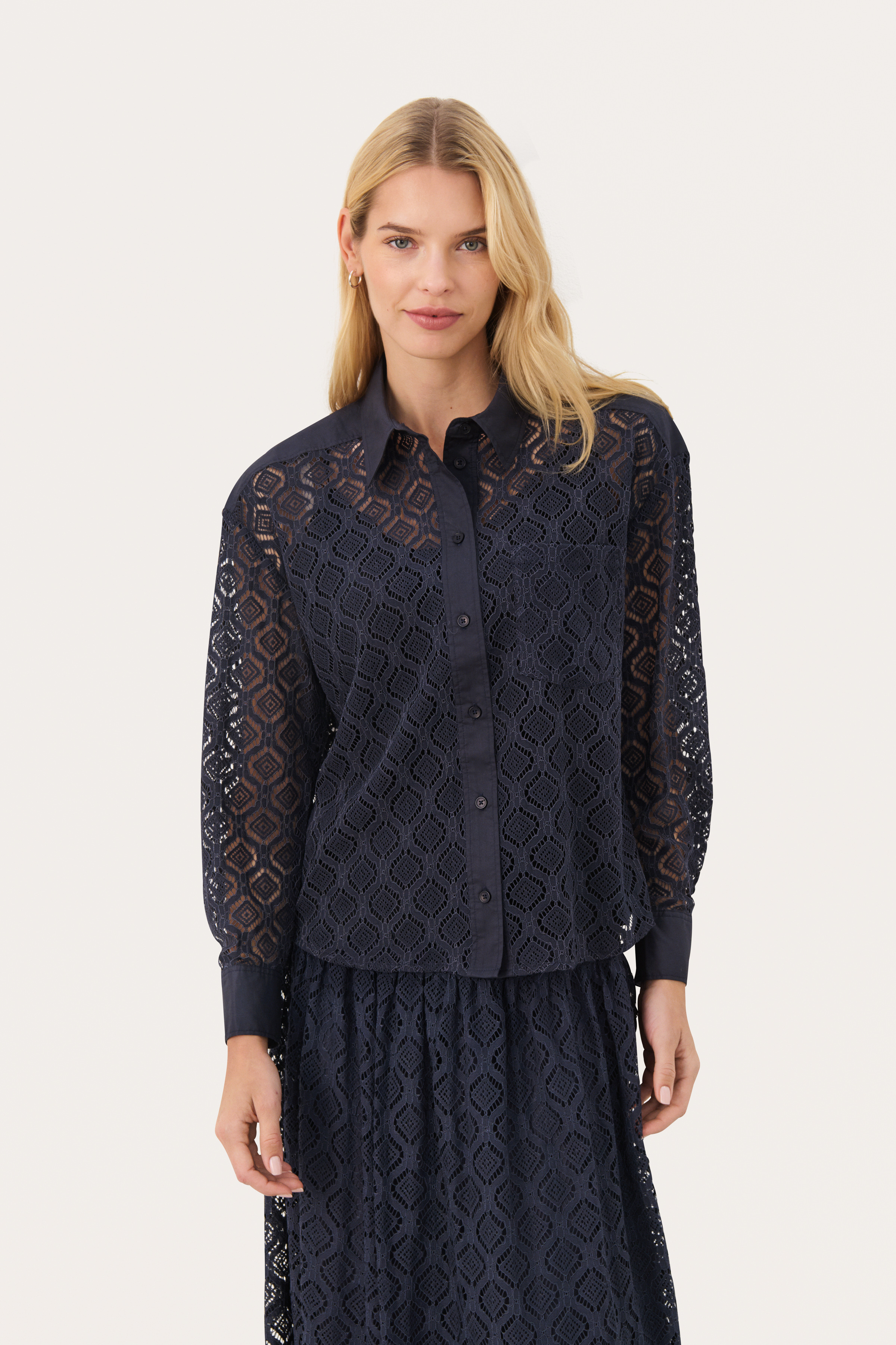 Part Two NanamiPW Overhemd - Blauw - grootte 38 vor Vrouwen