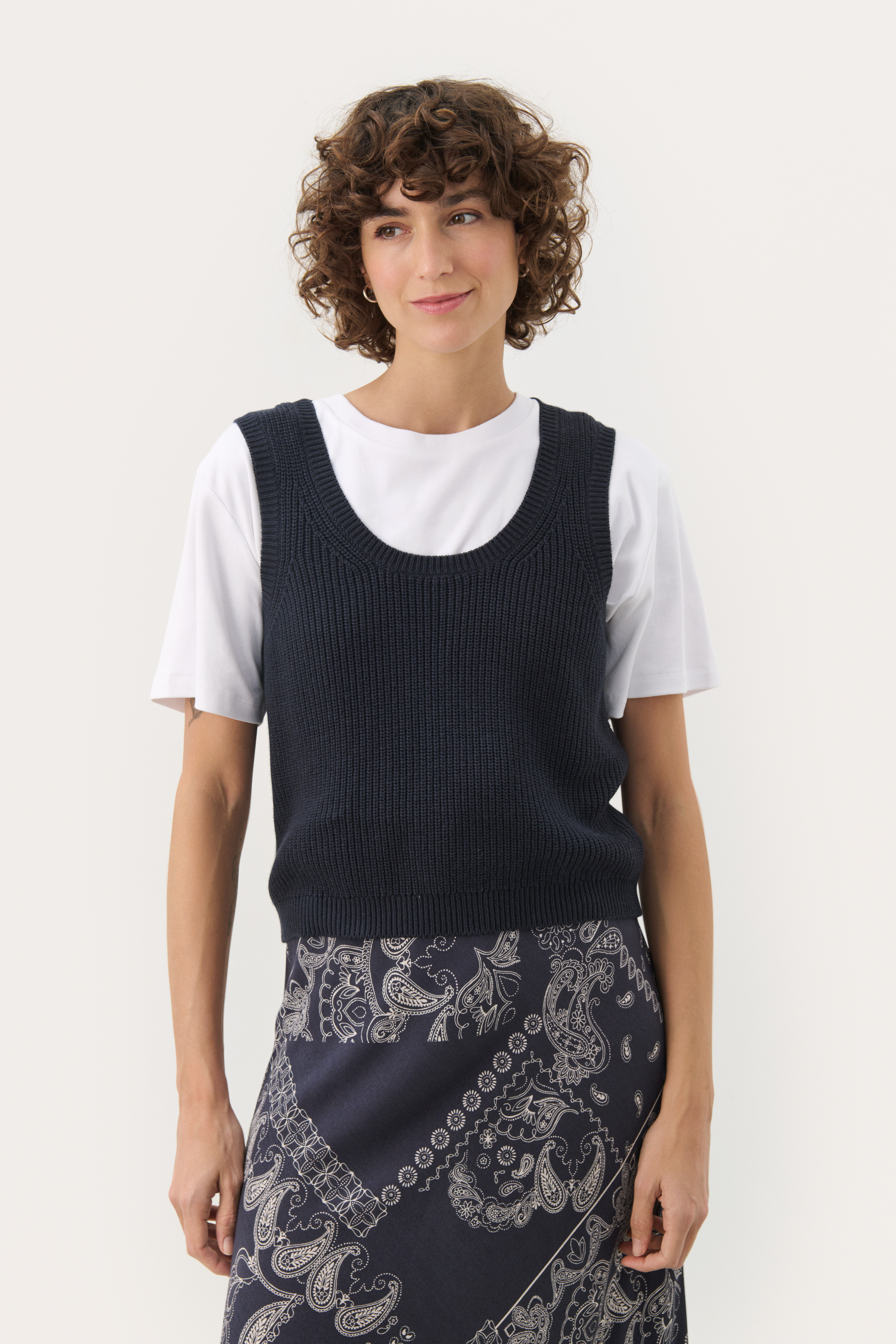 Part Two NirmalaPW Pullover - Blauw - grootte XXL vor Vrouwen