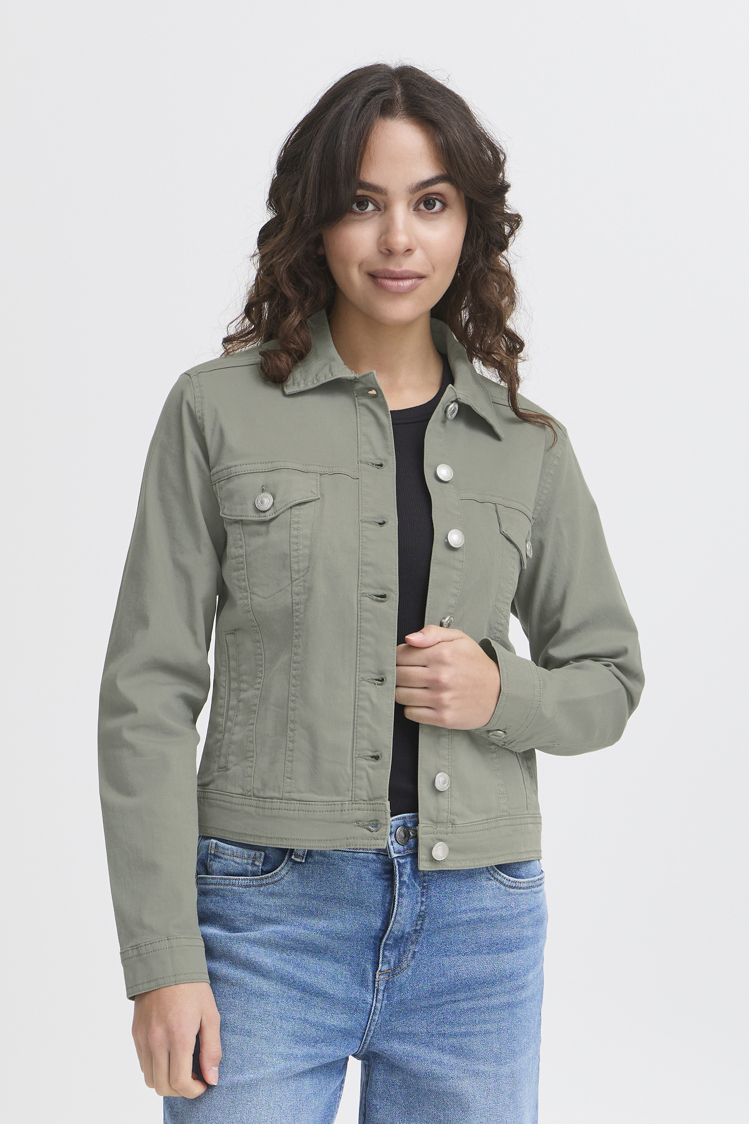 Fransa FRVOTWILL Casual jakke - Grön - str 44 för Dam