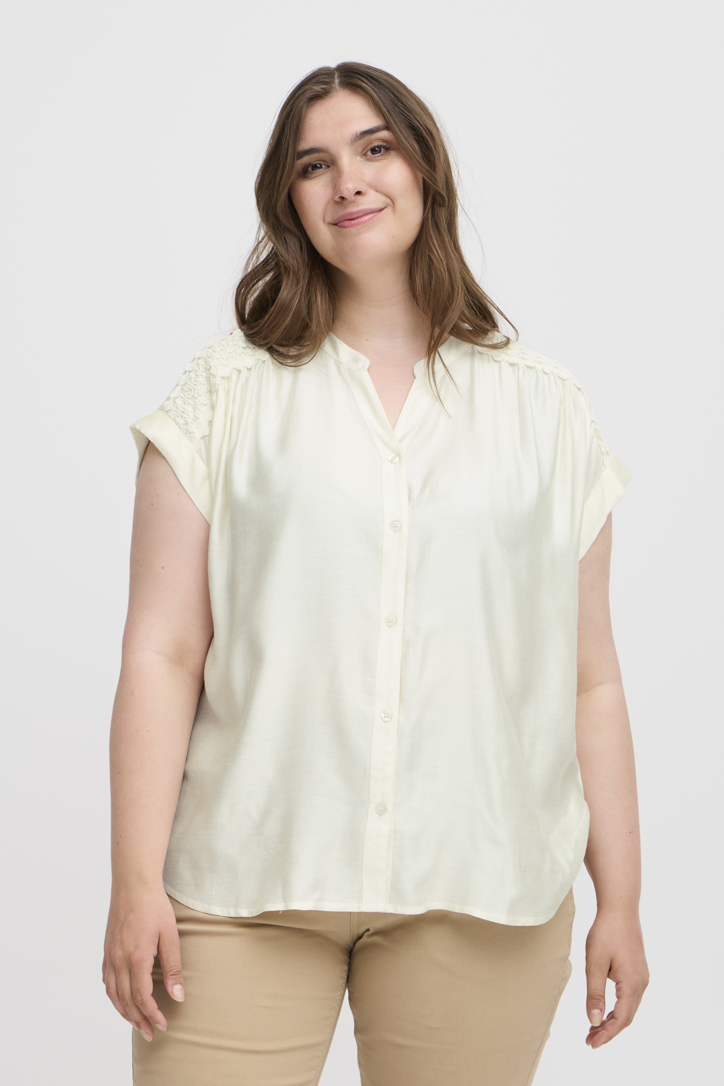Simple Wish SWBLONDE Overhemd - Wit - grootte 50 vor Vrouwen