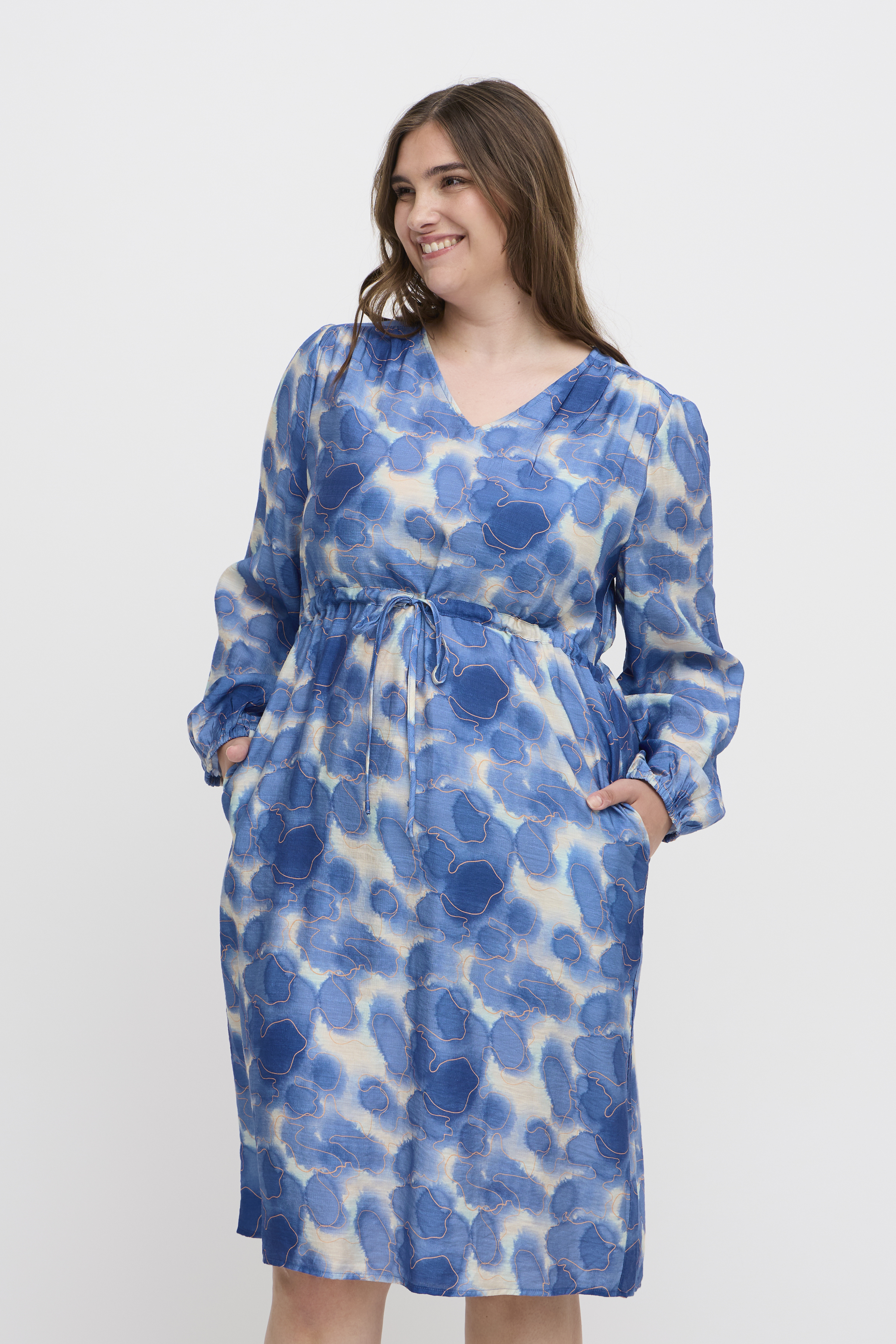 Simple Wish SWARIANA Jurk - Blauw - grootte 42 vor Vrouwen
