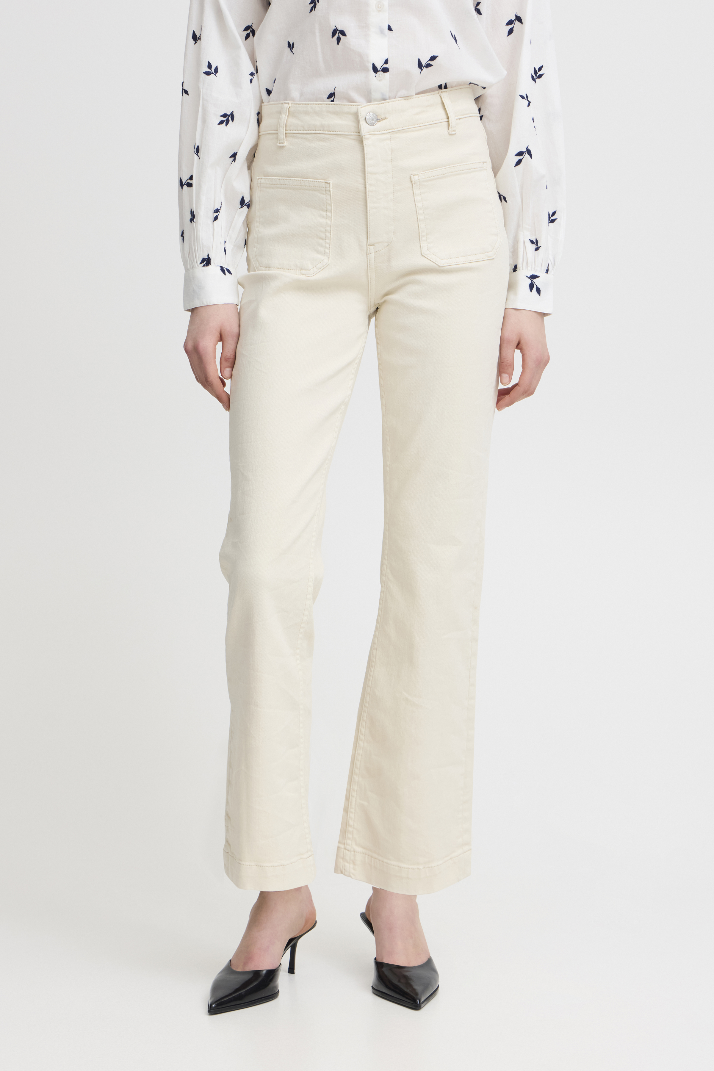 b.young BYLYDIA Jeans - Wit - grootte 26 vor Vrouwen