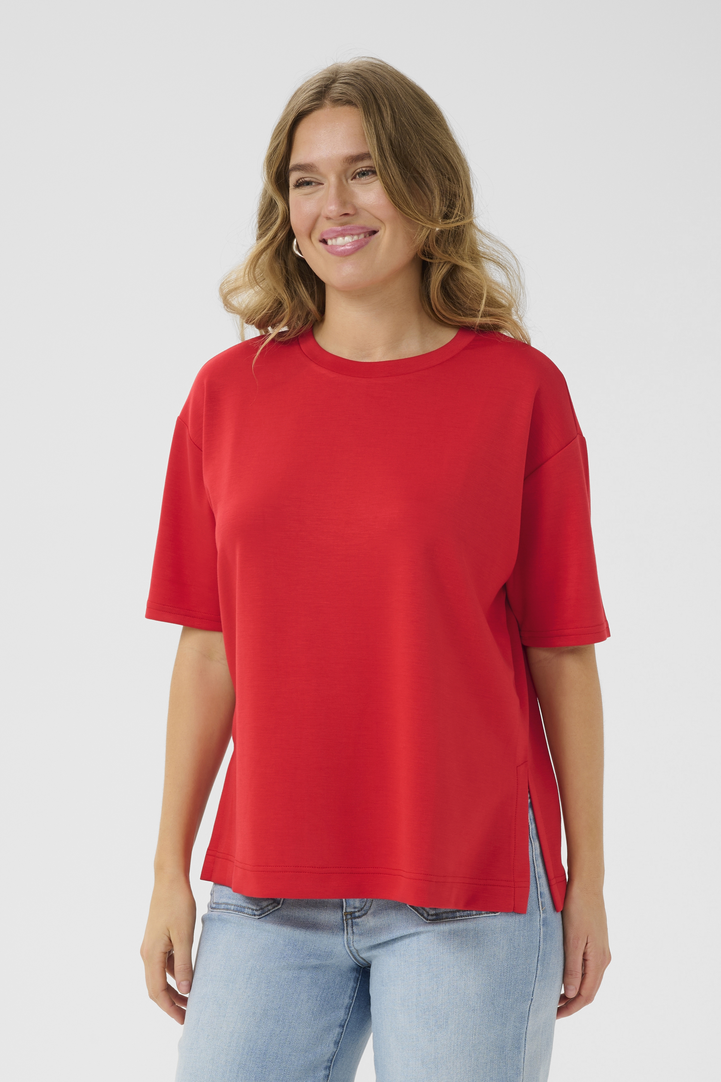 Bon'A Parte BPida Sweatshirt - Röd - str XXXL för Dam