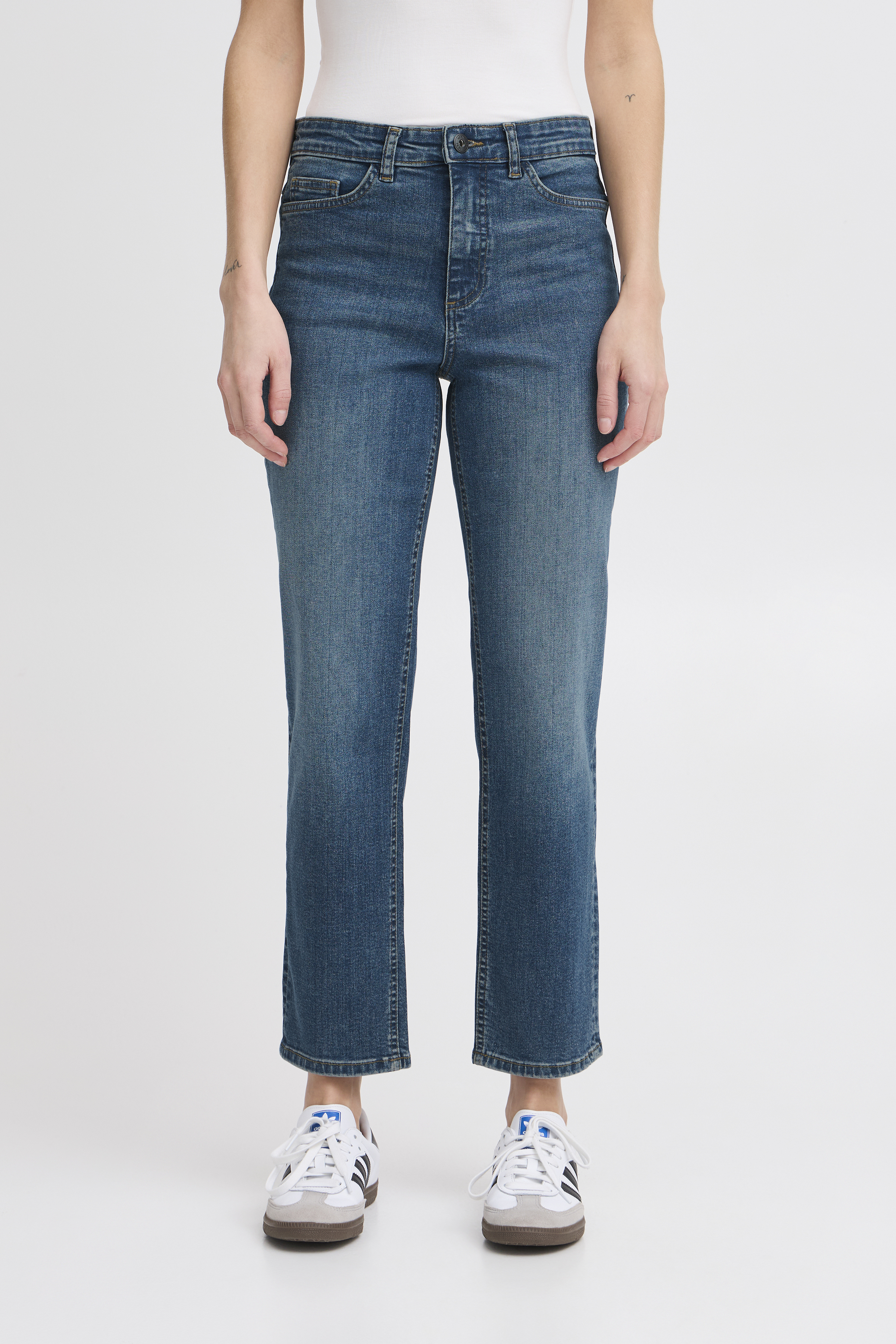 Ichi IHTWIGGY Jeans - Blå - str 25 för Dam