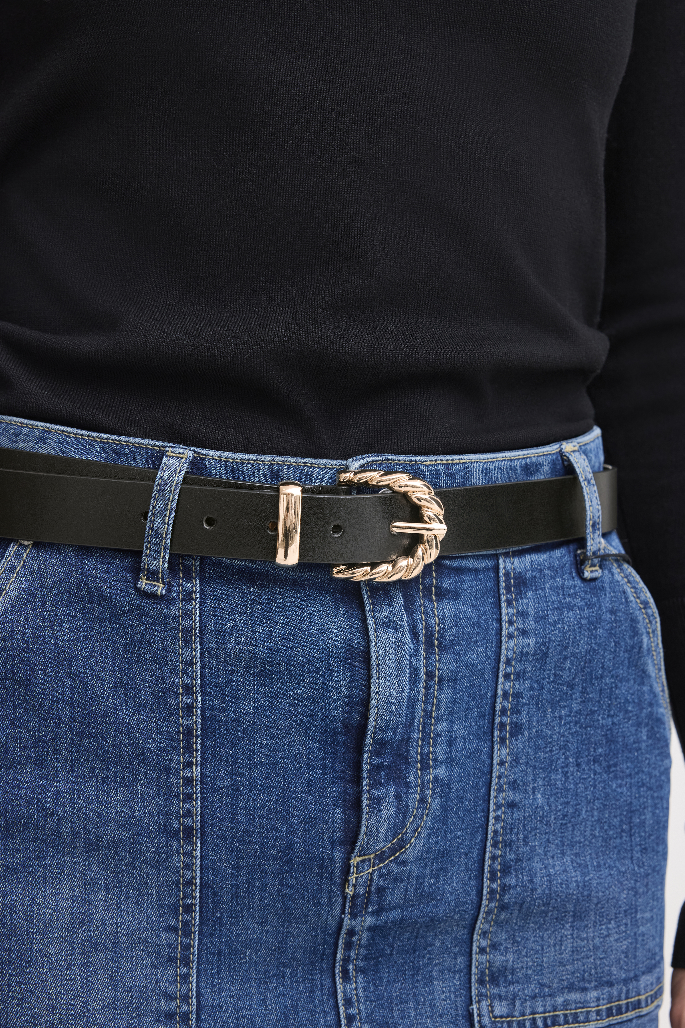 b.young BAWESTERN Riem - Zwart - grootte 90 vor Vrouwen
