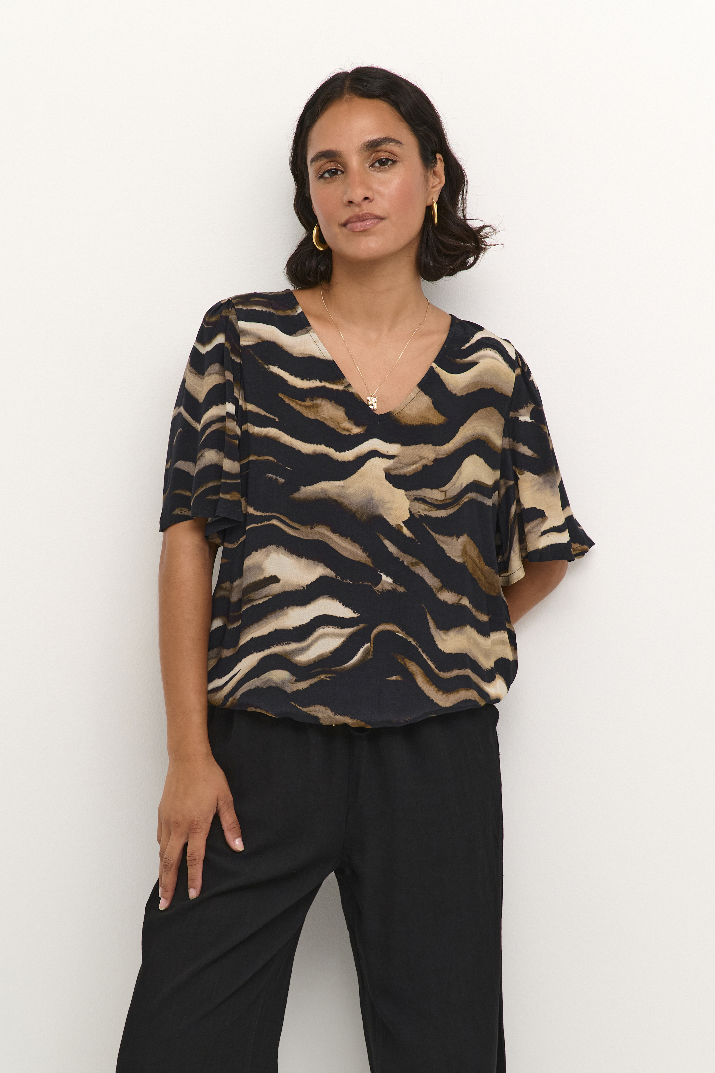 Kaffe KAlaila Blouse - Multi color - grootte 40 vor Vrouwen
