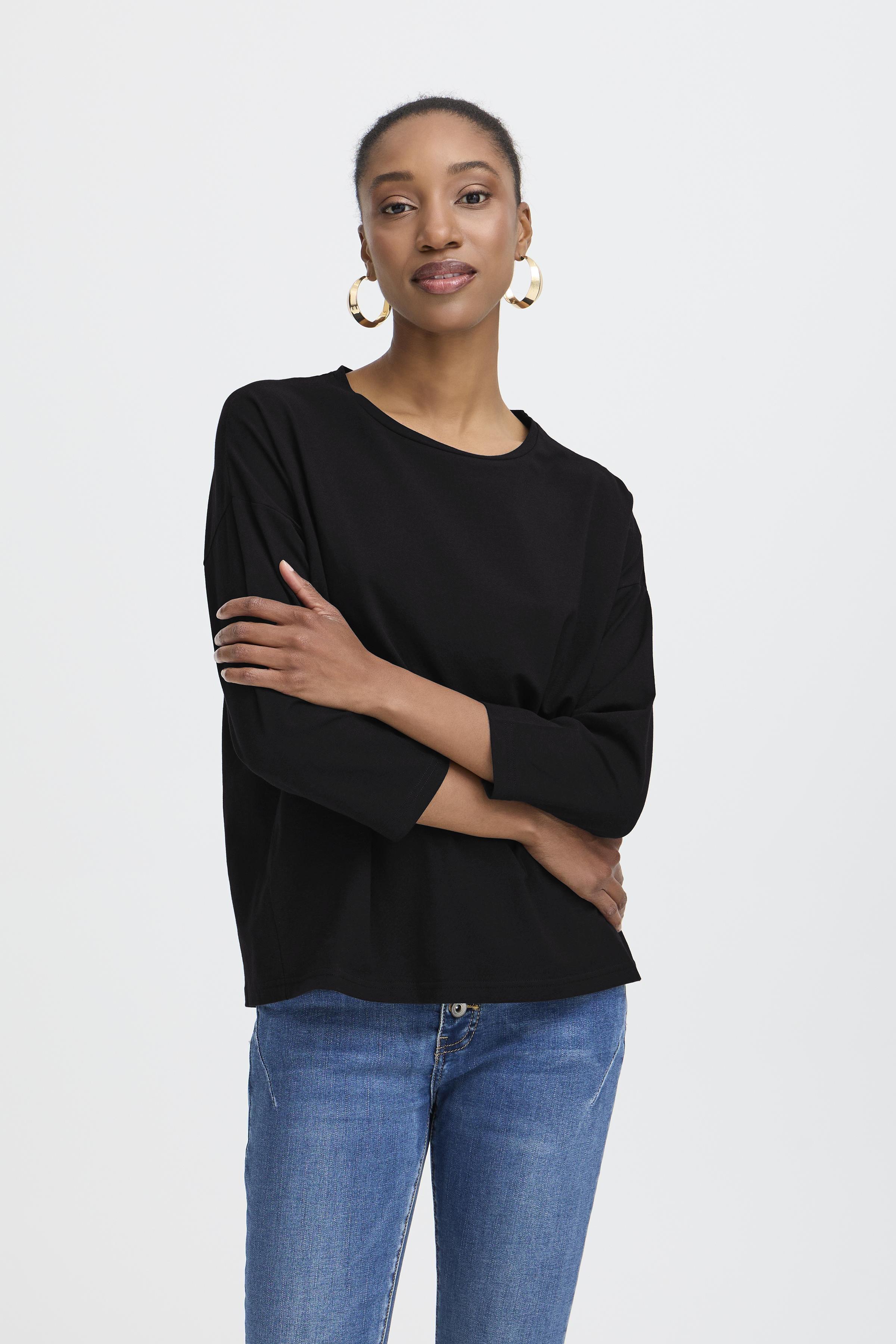b.young BYPAMILA T-shirt - Svart - str L för Dam