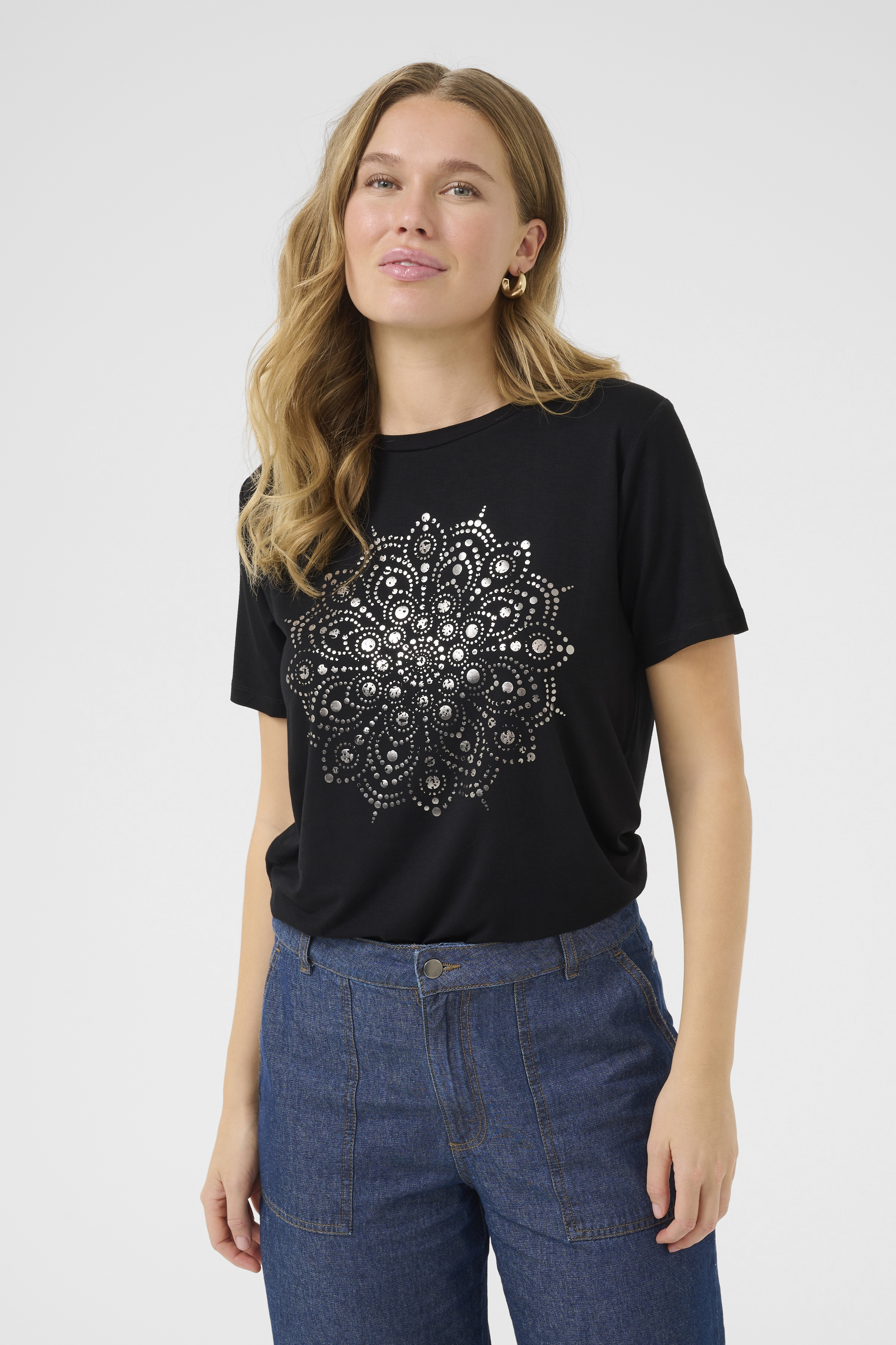Bon'A Parte BPhanna T-shirt - Svart - str L för Dam
