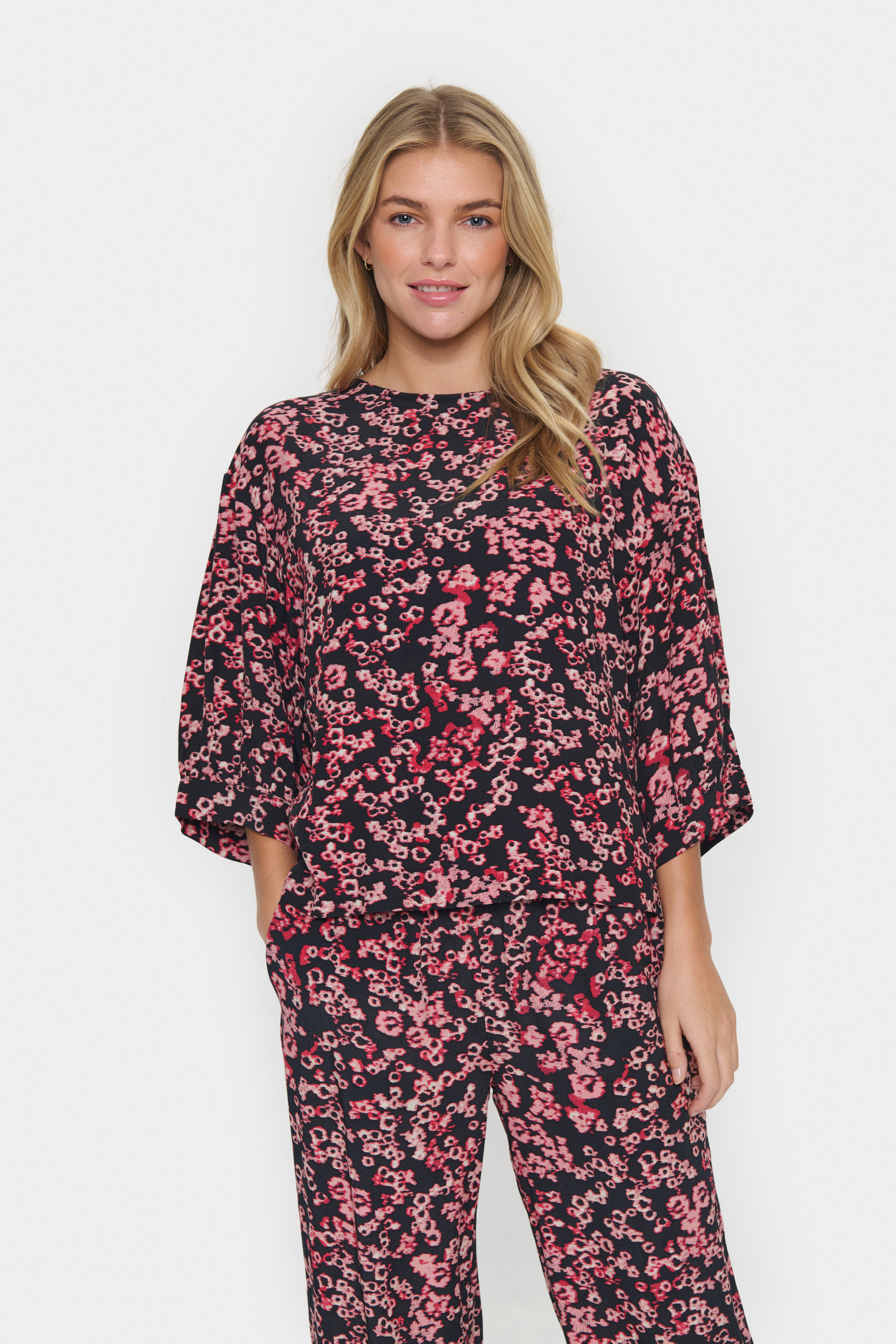 Saint Tropez JeahSZ Blus - Svart - str XL för Dam