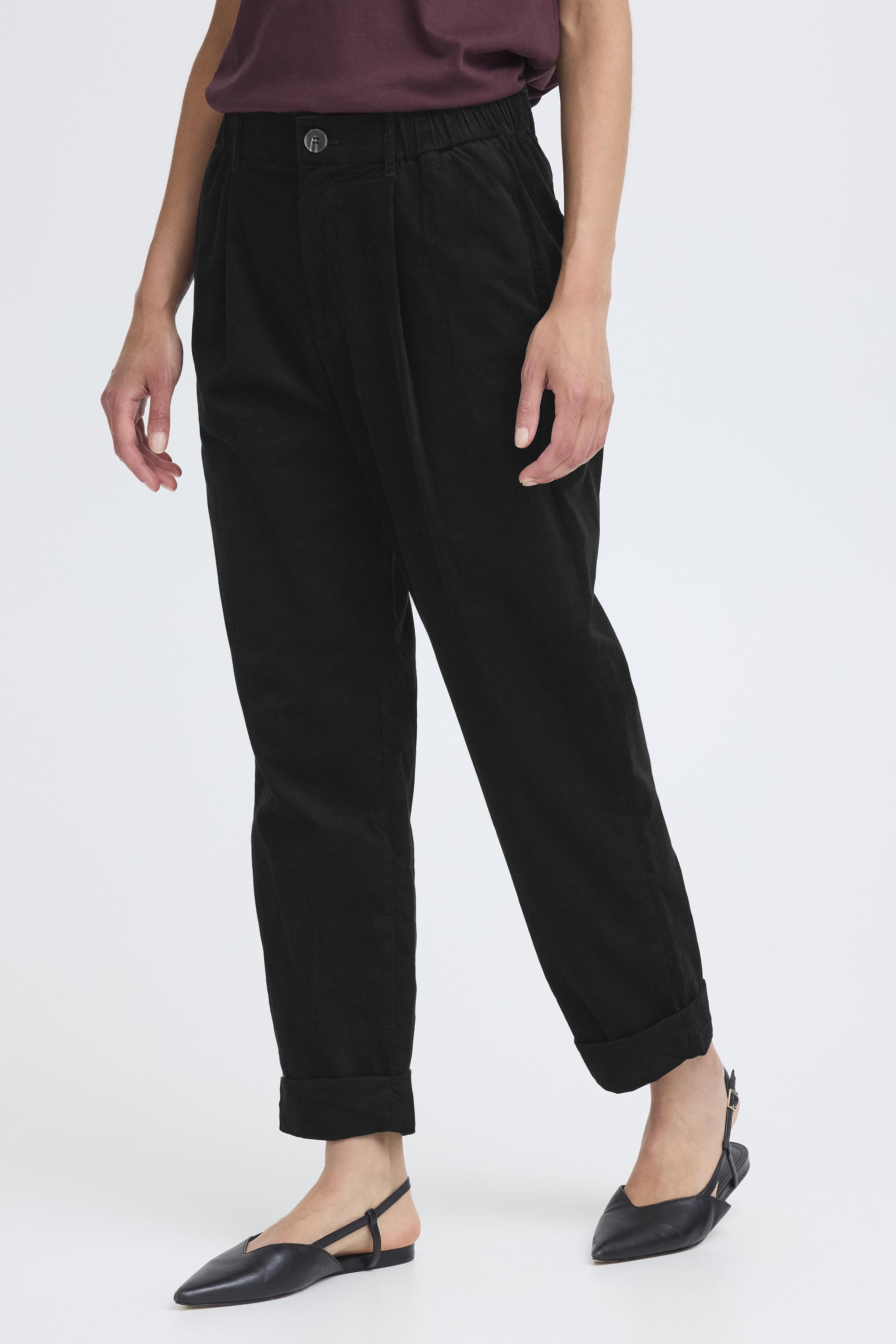 Fransa FRCORY Broek - Zwart - grootte XS vor Vrouwen
