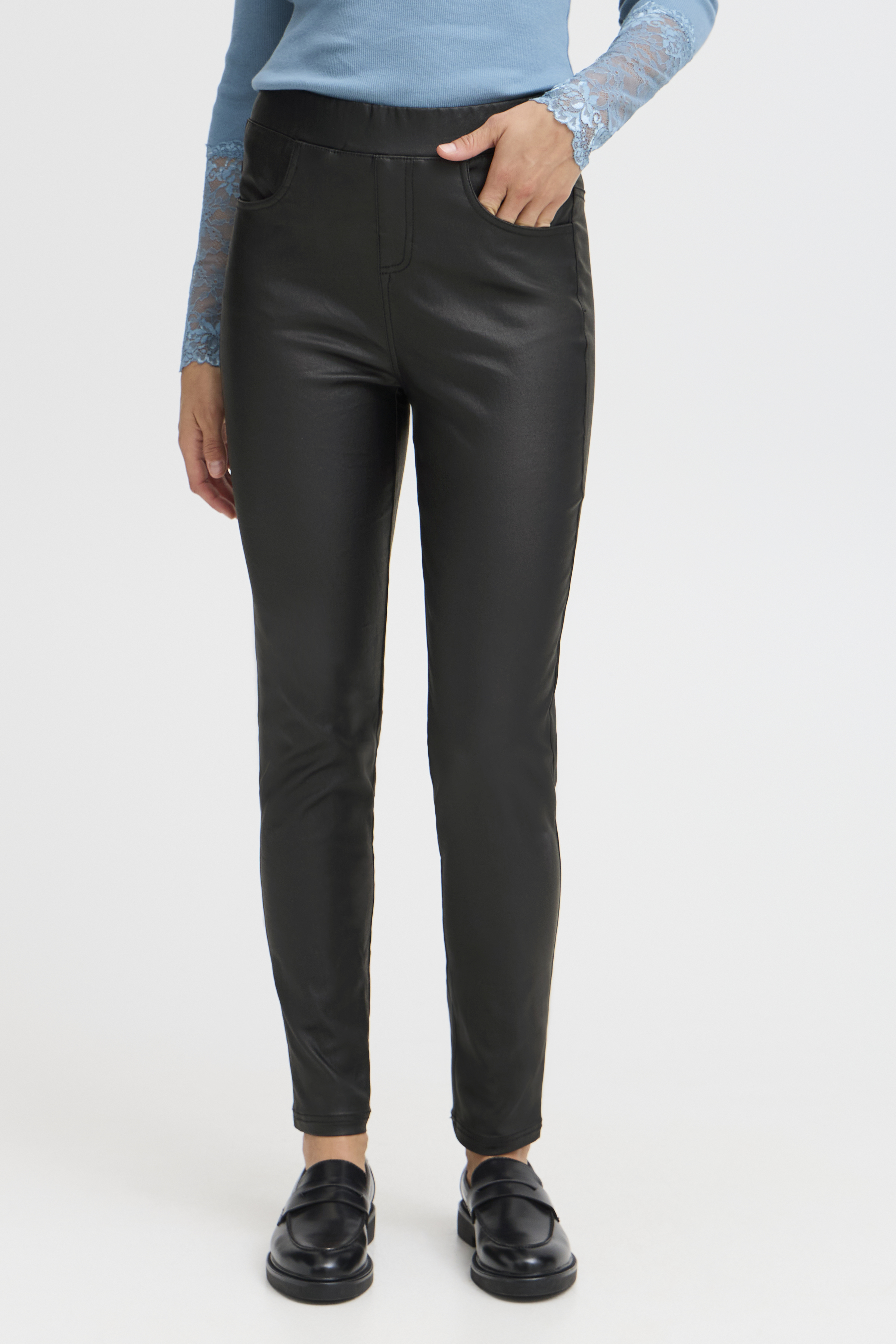 Fransa FRMALIN Leggings - Svart - str XXL för Dam