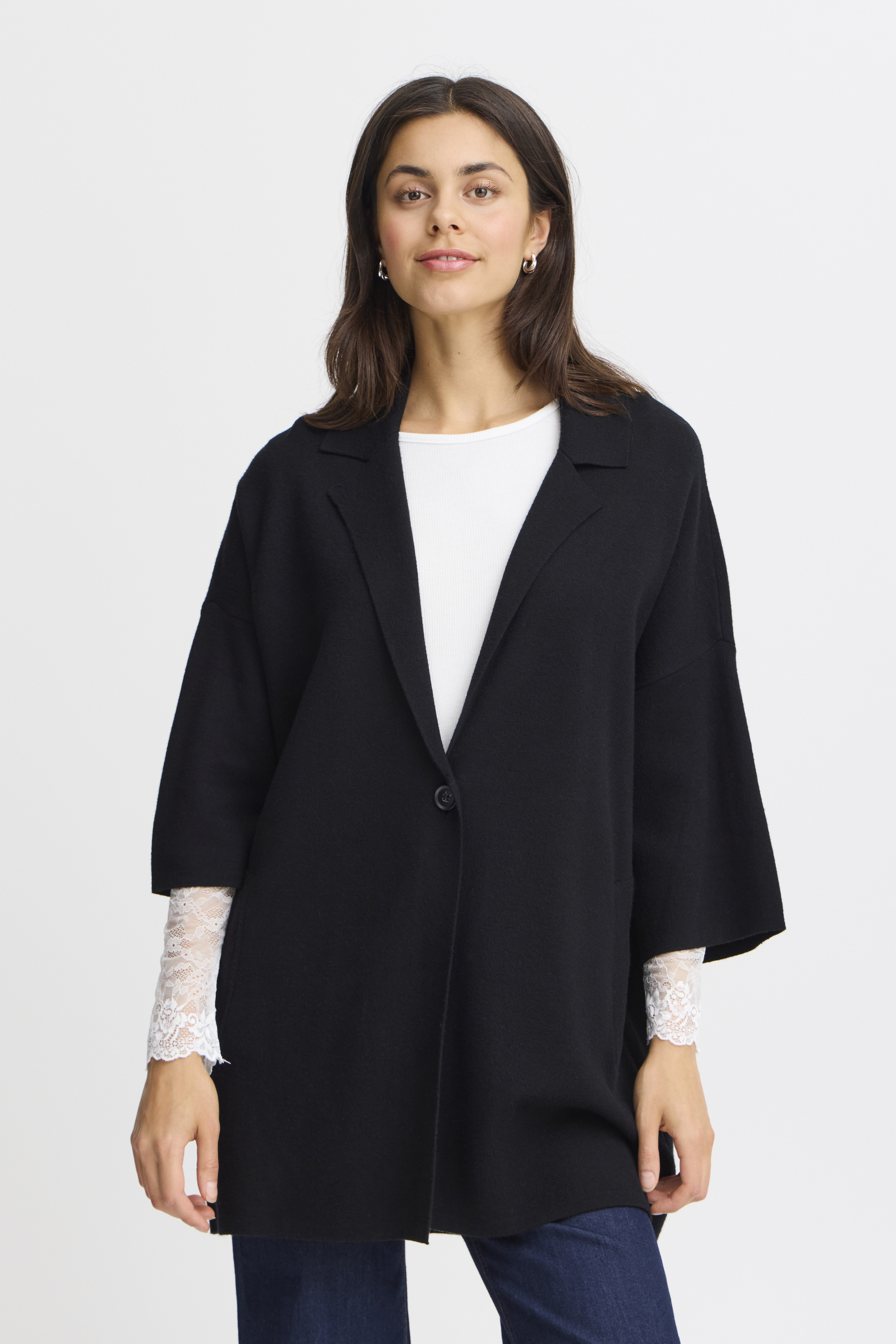 Fransa FRSALLY Cardigan - Svart - str XS/S för Dam
