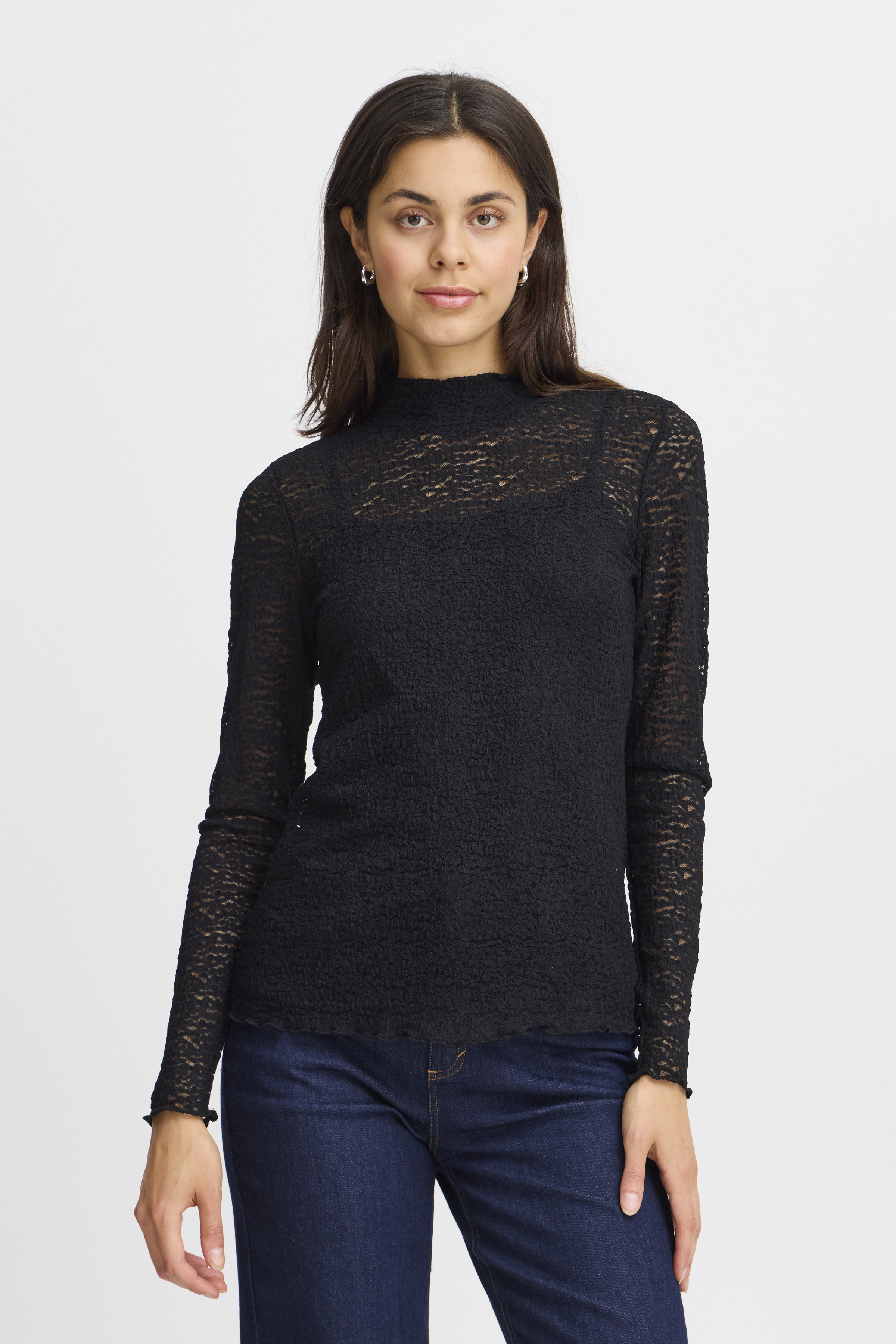 Fransa FRSAMMI T-shirt - Zwart - grootte XS vor Vrouwen
