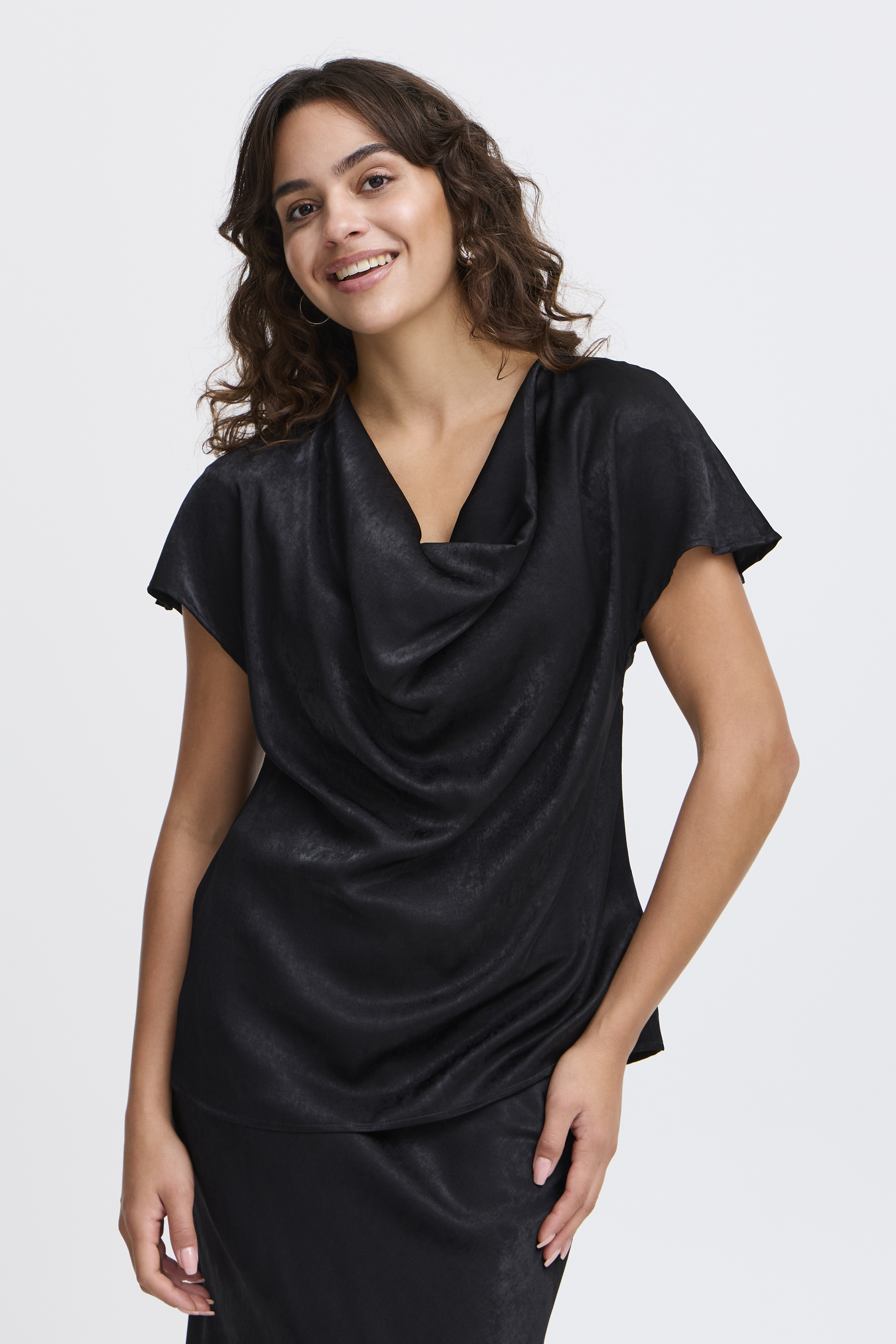 Fransa FRSHINA Blouse - Zwart - grootte XS vor Vrouwen