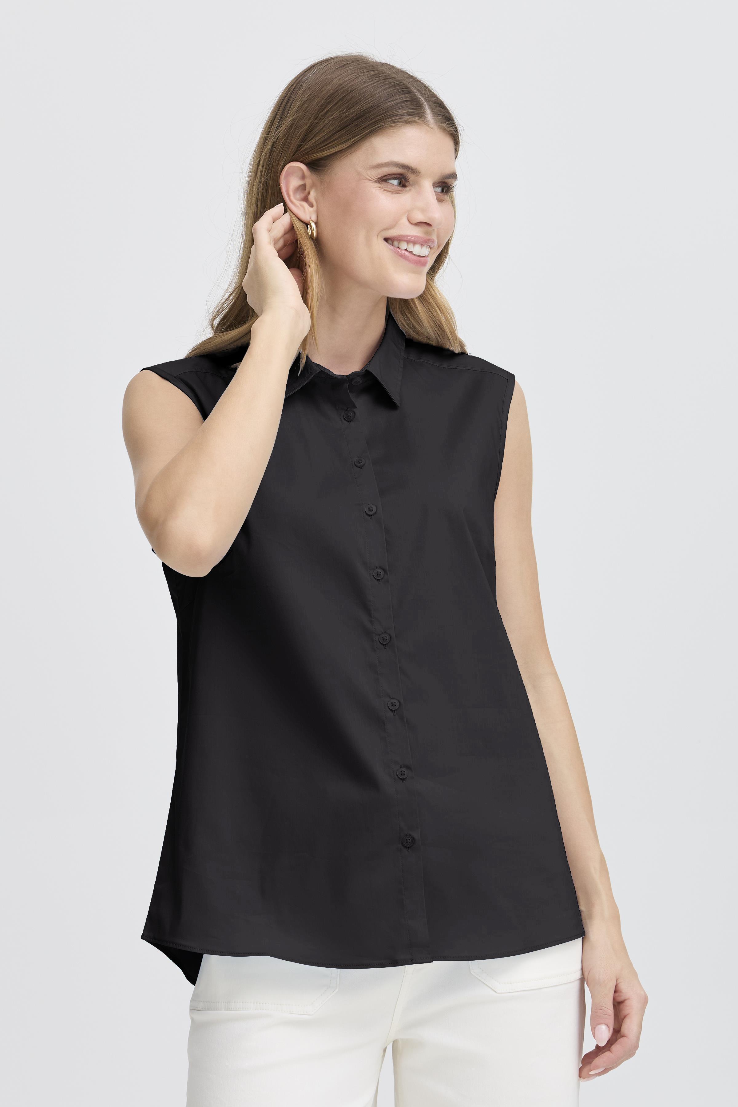 Fransa FRZASHIRT Skjorte i størrelse XS i Sort til Damer
