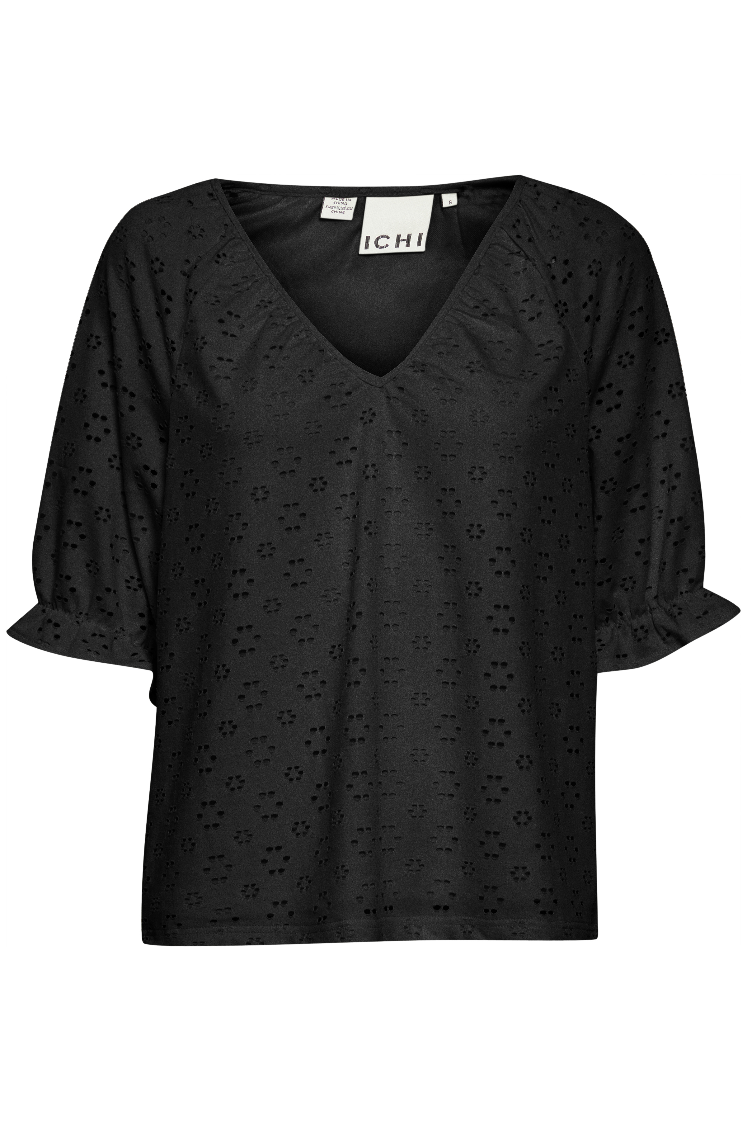 Ichi IHNATALIA Pullover - Zwart - grootte XS vor Vrouwen