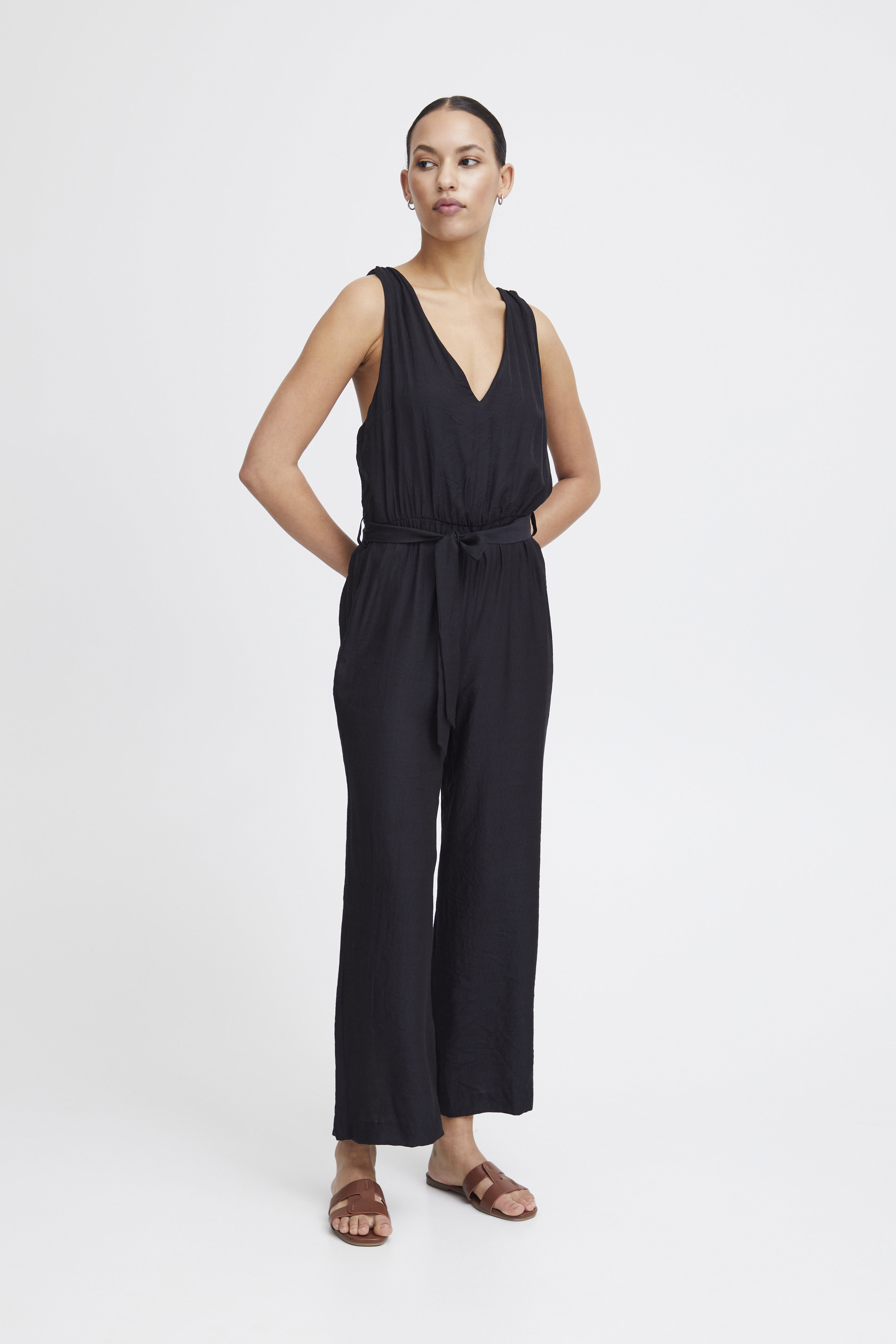 Ichi IHTANESSA Jumpsuit - Zwart - grootte 40 vor Vrouwen