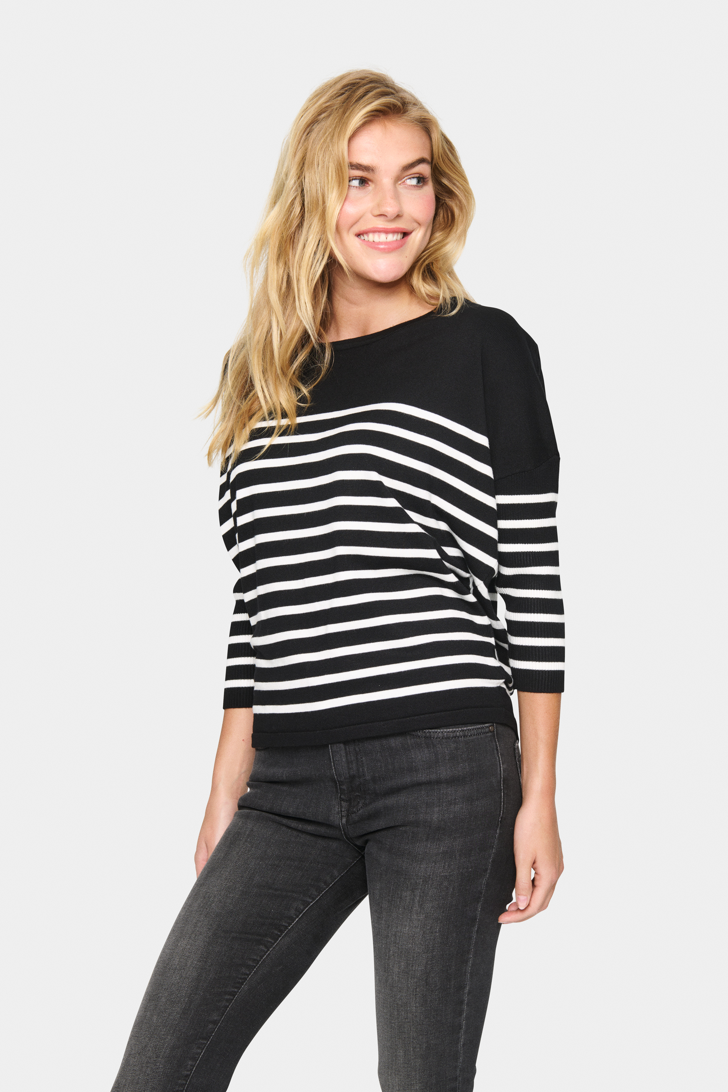 Saint Tropez MilaSZ Pullover i størrelse XS i Sort til Damer