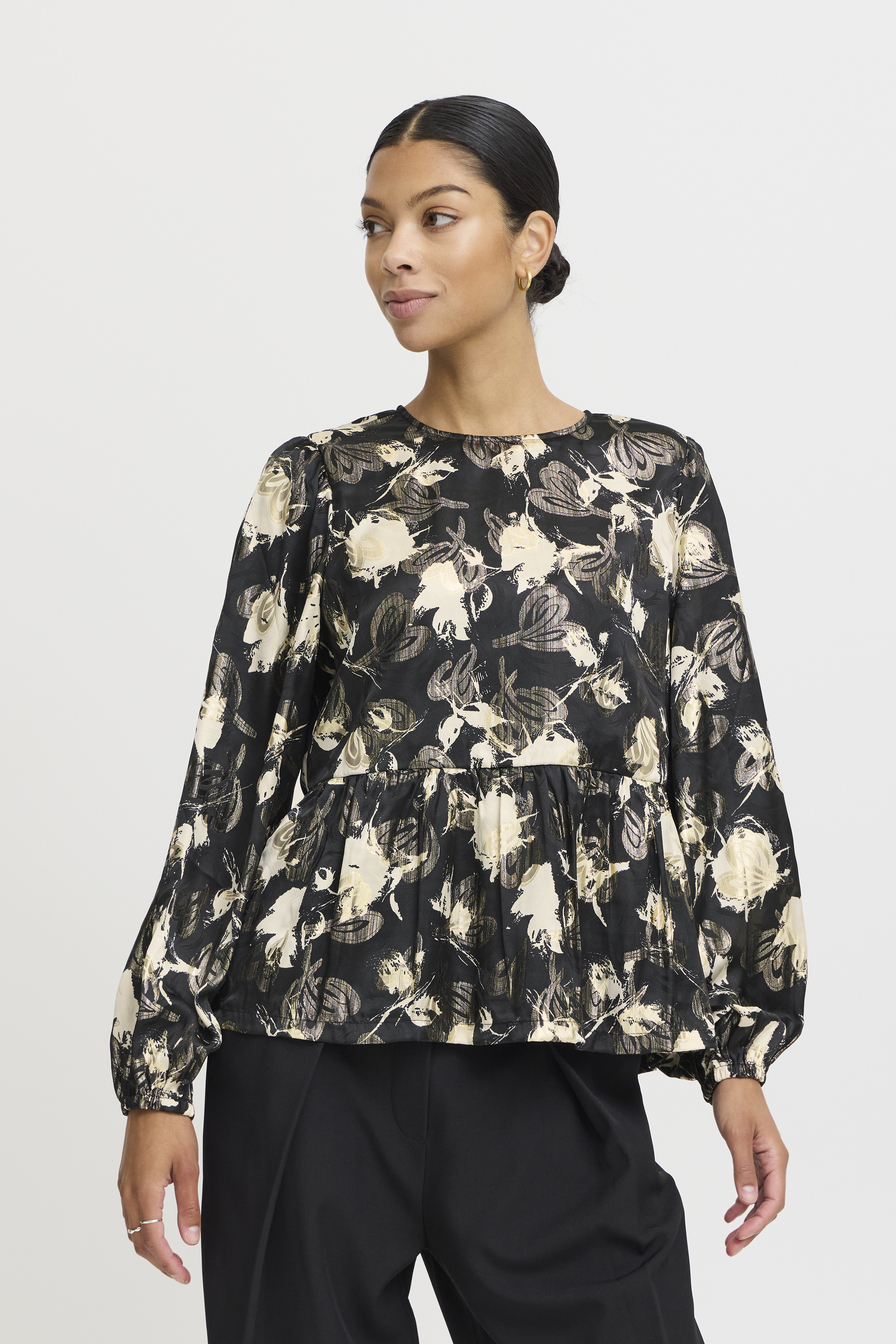 b.young BYIMAYA Blouse - Zwart - grootte 34 vor Vrouwen