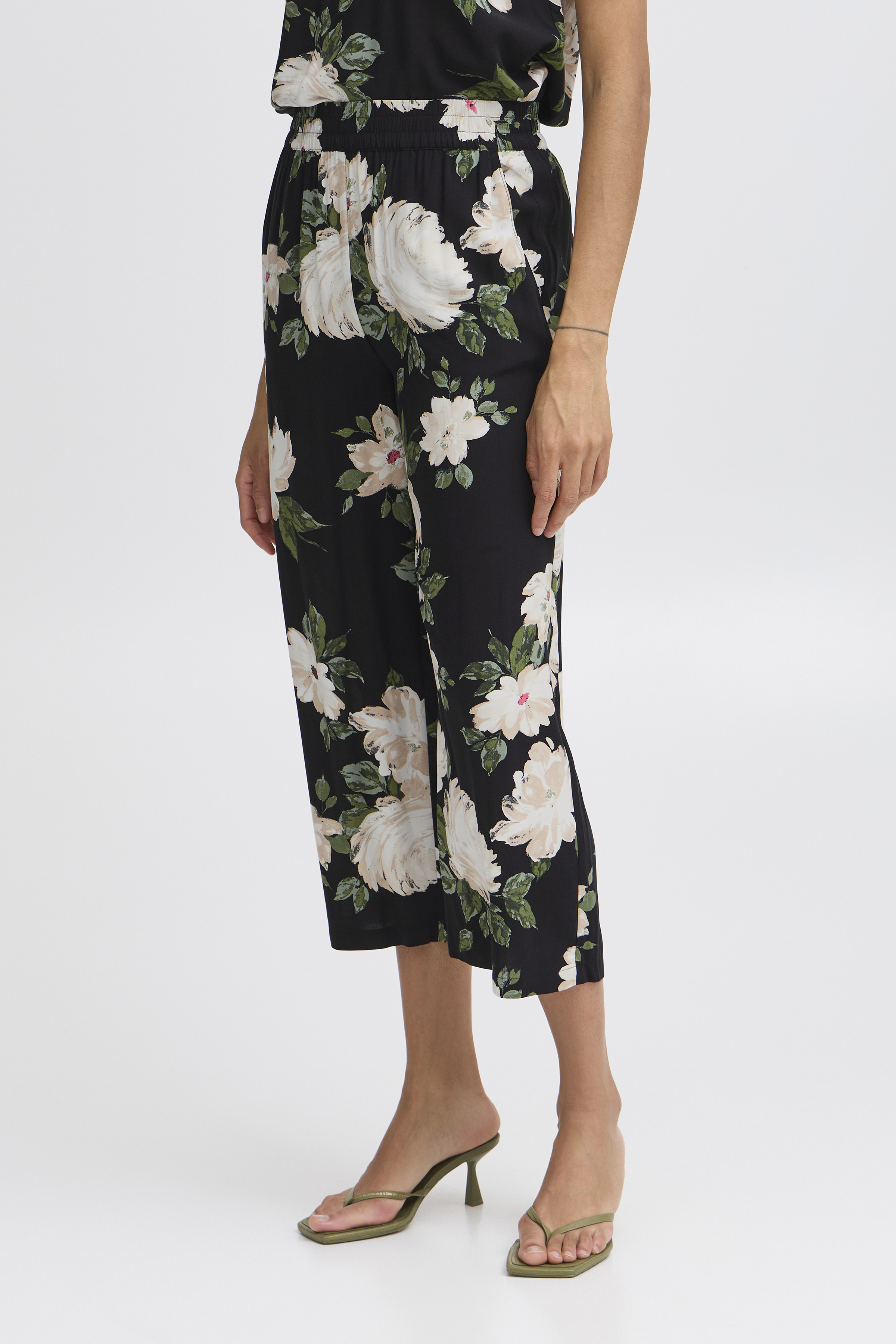 b.young BYMMJOELLA Broek in grootte 34 in Multi color - door 100% Viscose (LENZINGT ECOVEROT) voor Vrouwen