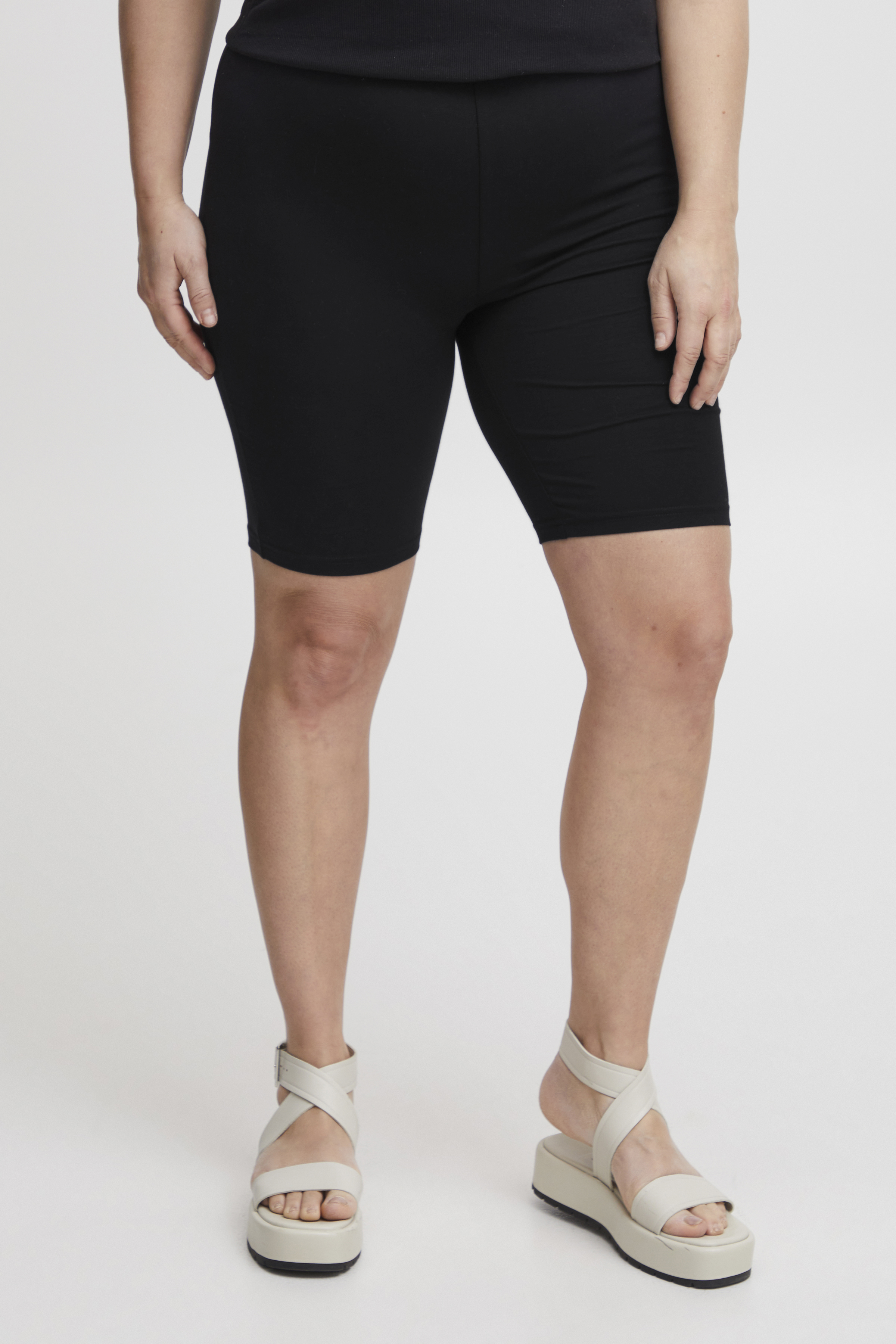 Fransa Plus Size Selection Shorts - Svart - str 54/56 för Dam
