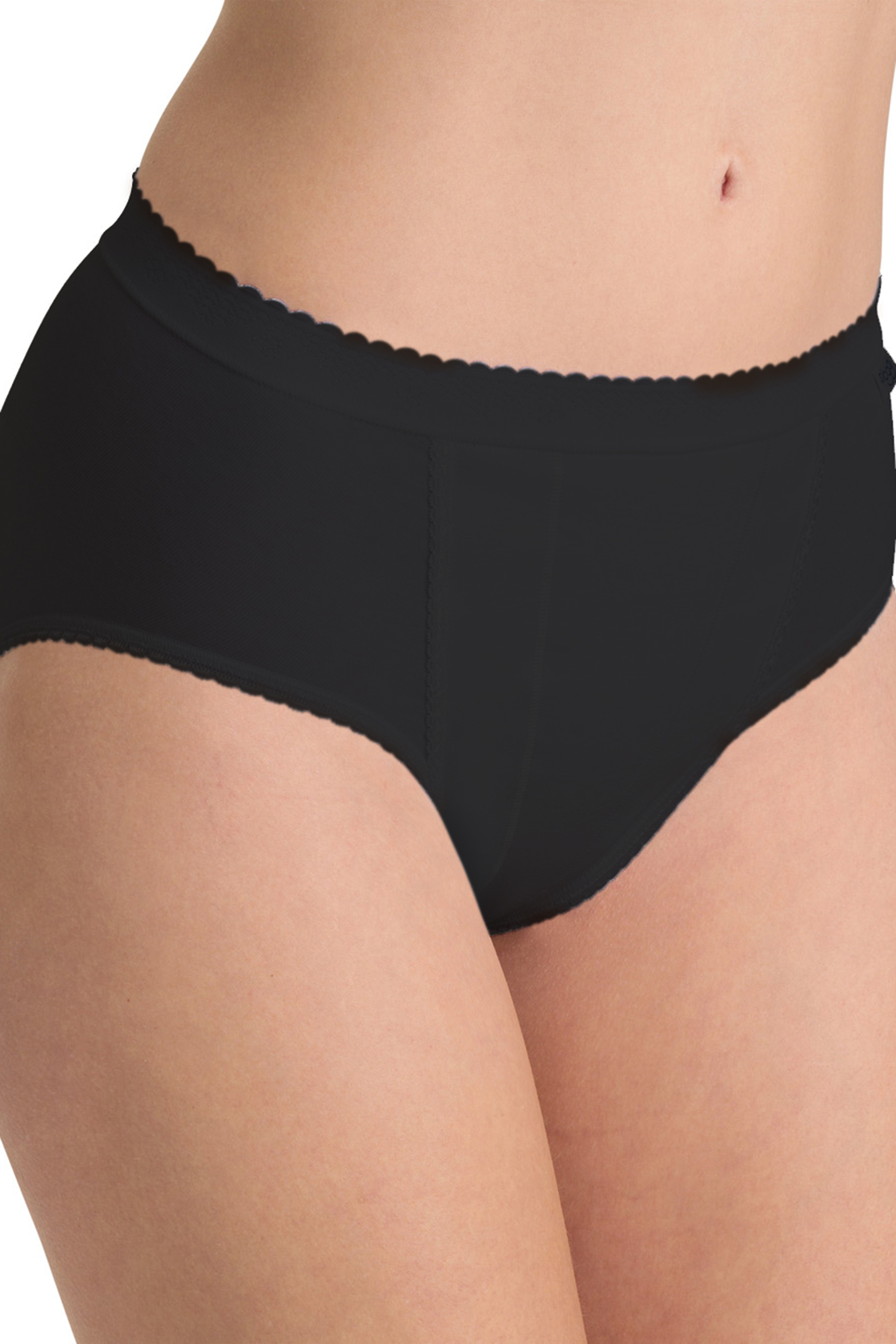 Sloggi sloggiControl-Tai Panties - Zwart - grootte 46 vor Vrouwen