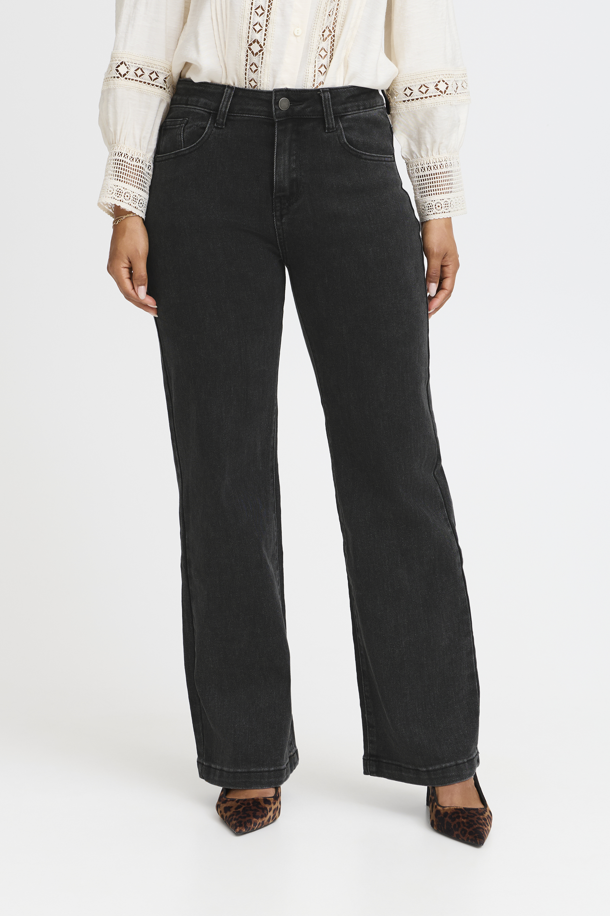 Sorbet SBBIANCA Jeans - Svart - str S för Dam