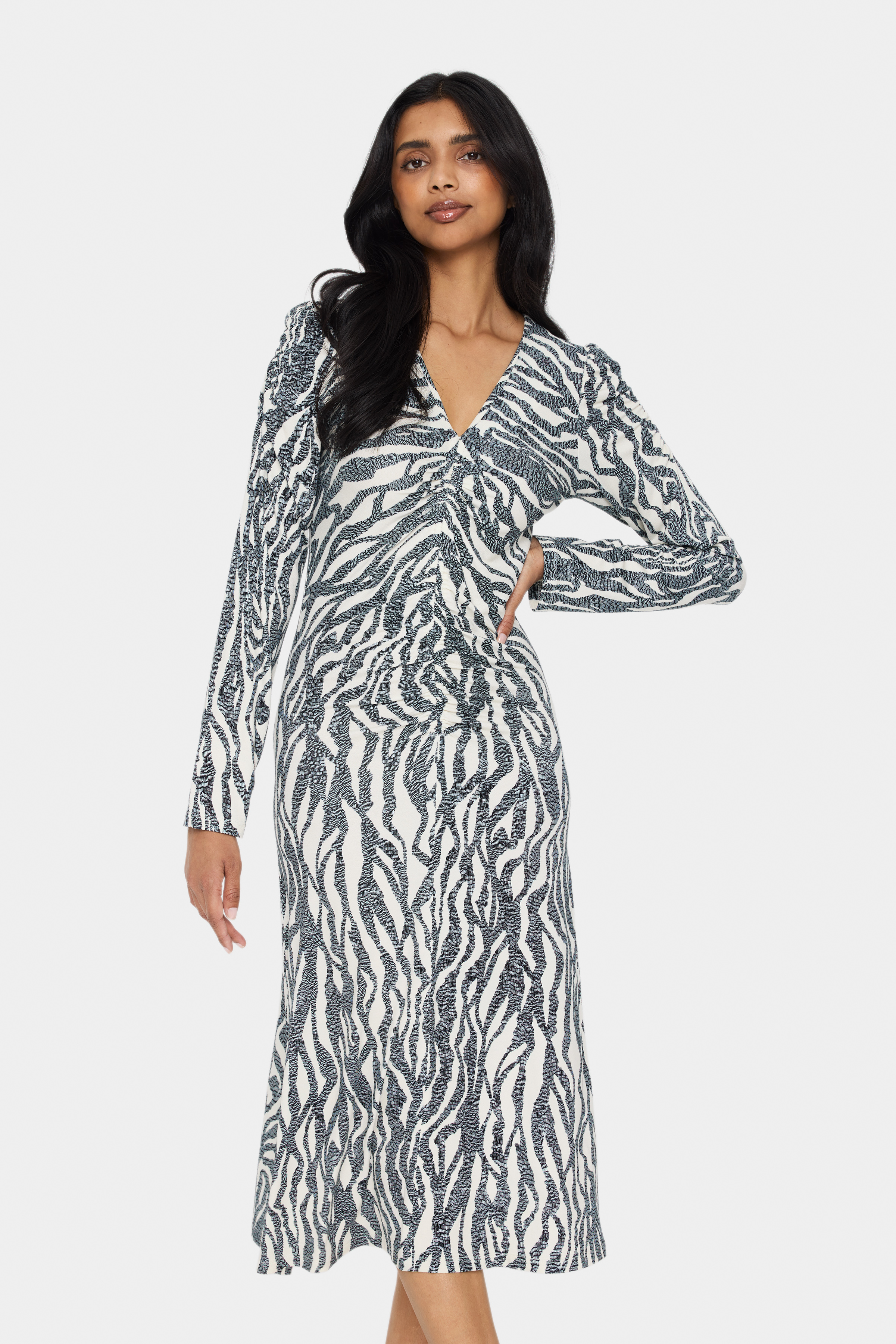 Saint Tropez GhitaSZ Jurk - Zwart - grootte M vor Vrouwen