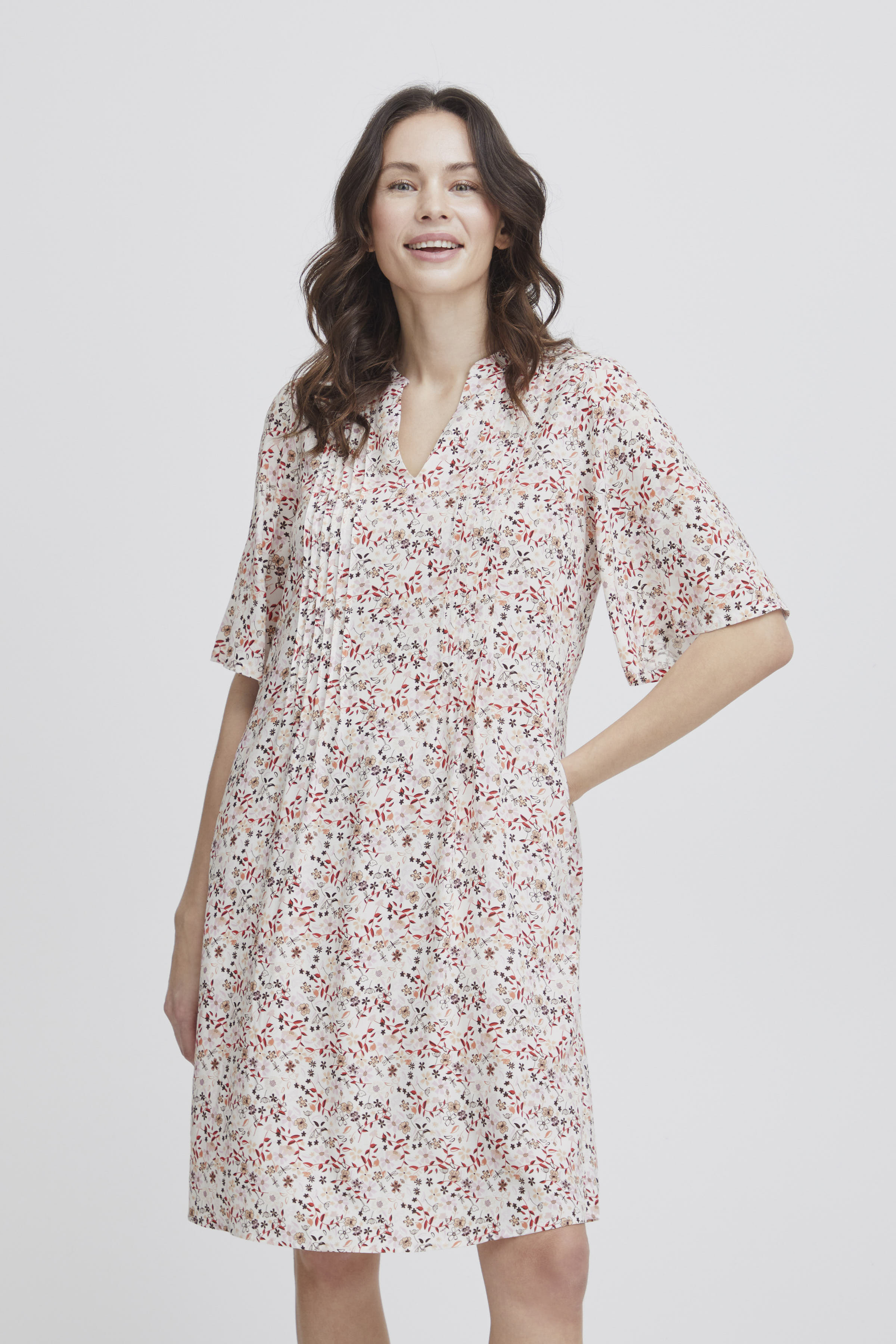Fransa FXMANJA Jurk - Wit - grootte S vor Vrouwen