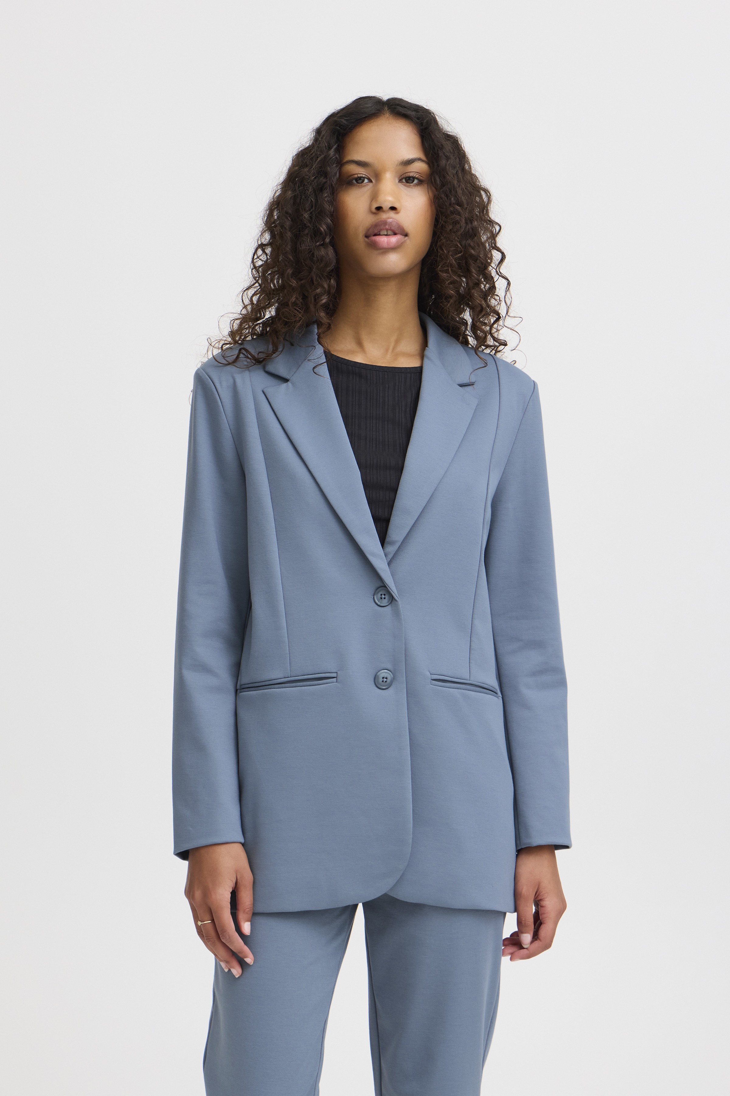 Ichi IHKATE Blazer - Blå - str XS för Dam