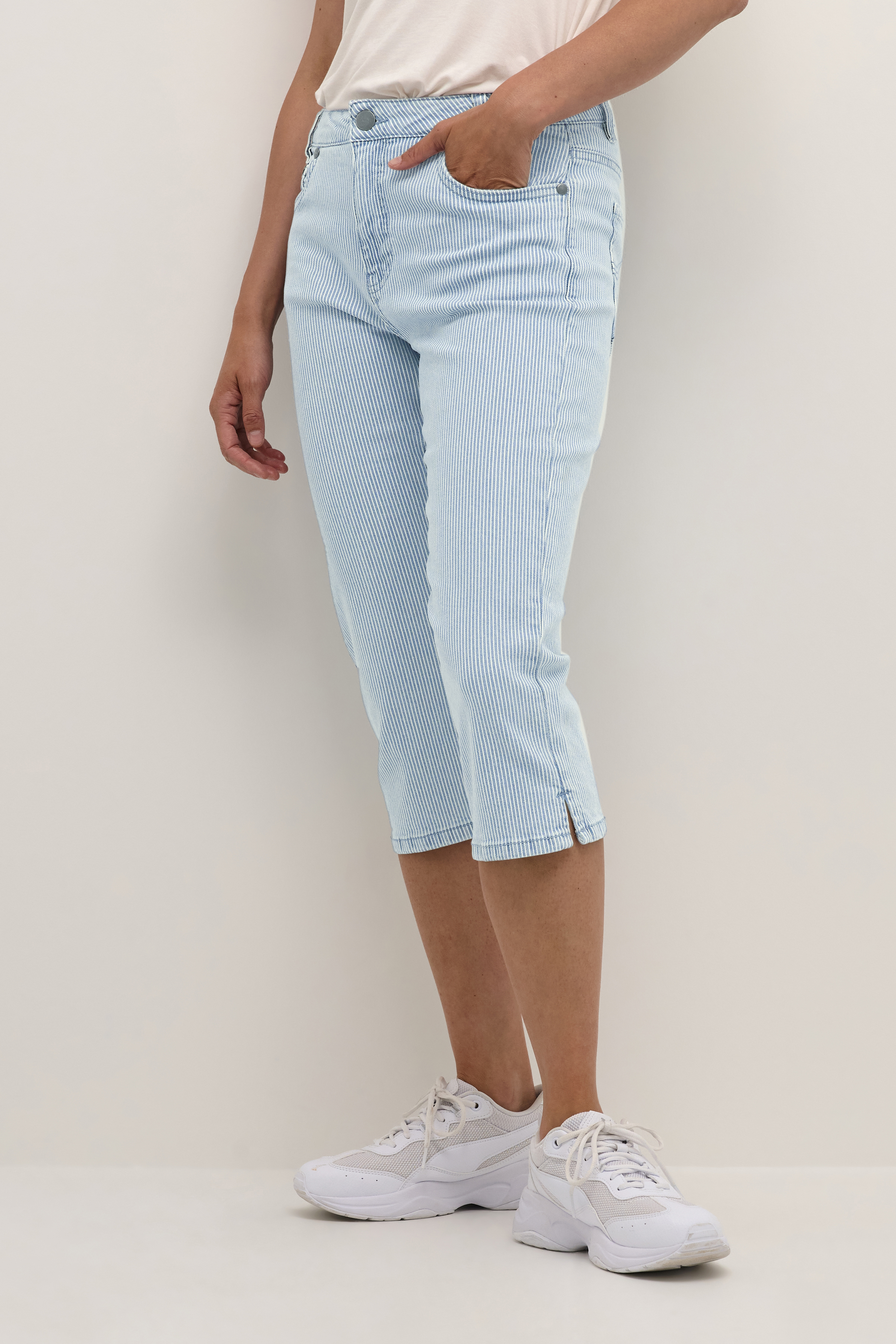 Culture CUmilky Capribroek - Blauw - grootte 34 vor Vrouwen