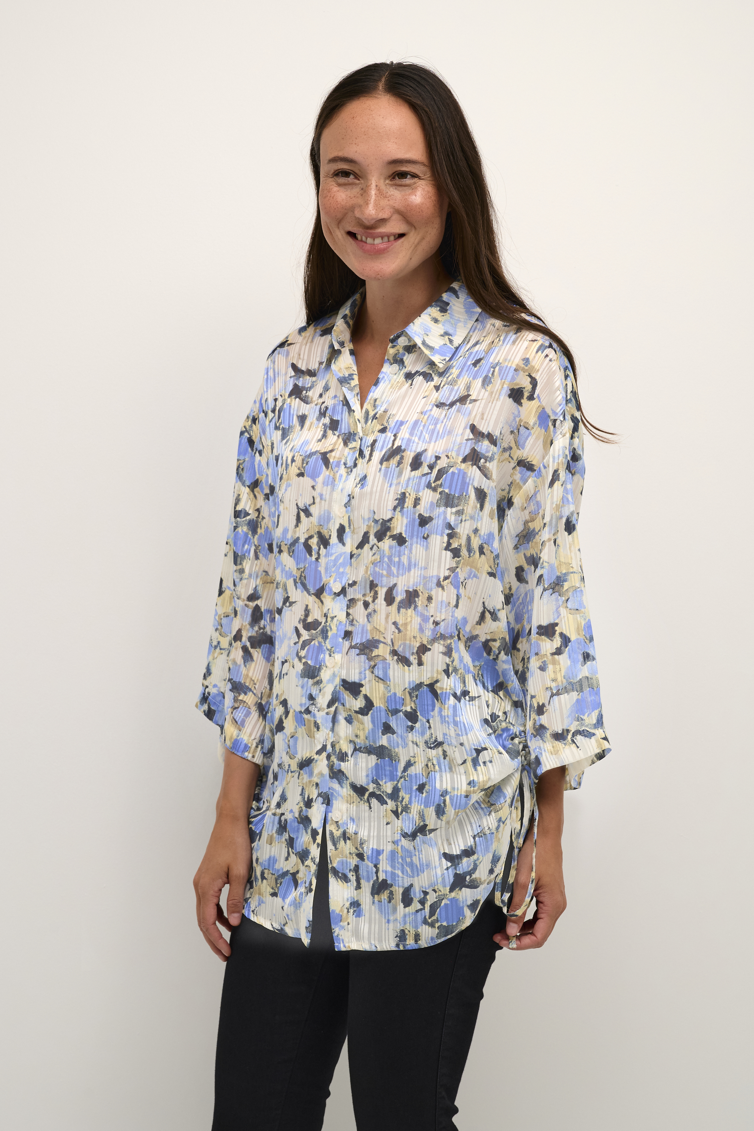 Kaffe KAeva Overhemd - Multi color - grootte 42 vor Vrouwen
