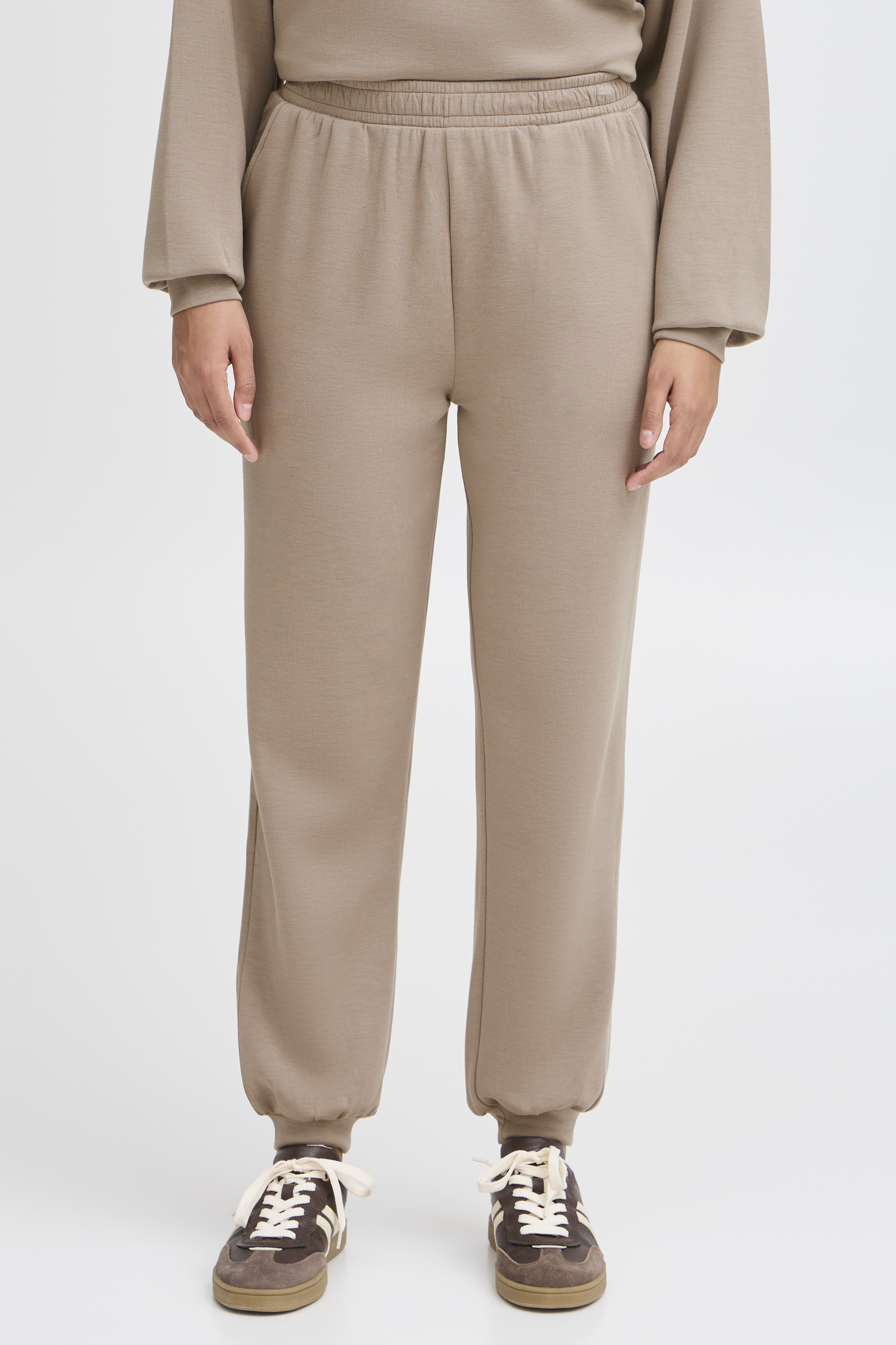 Fransa FRAURORA Broek - Brown - grootte XS vor Vrouwen