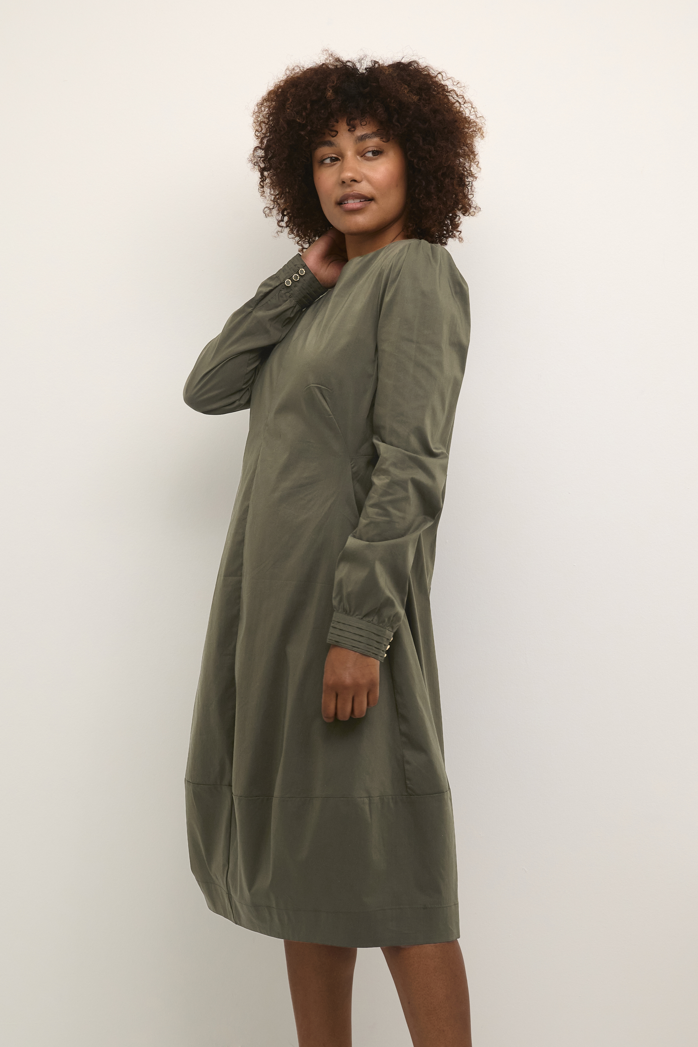 Culture CUantoinett Jurk - Groente - grootte XS vor Vrouwen