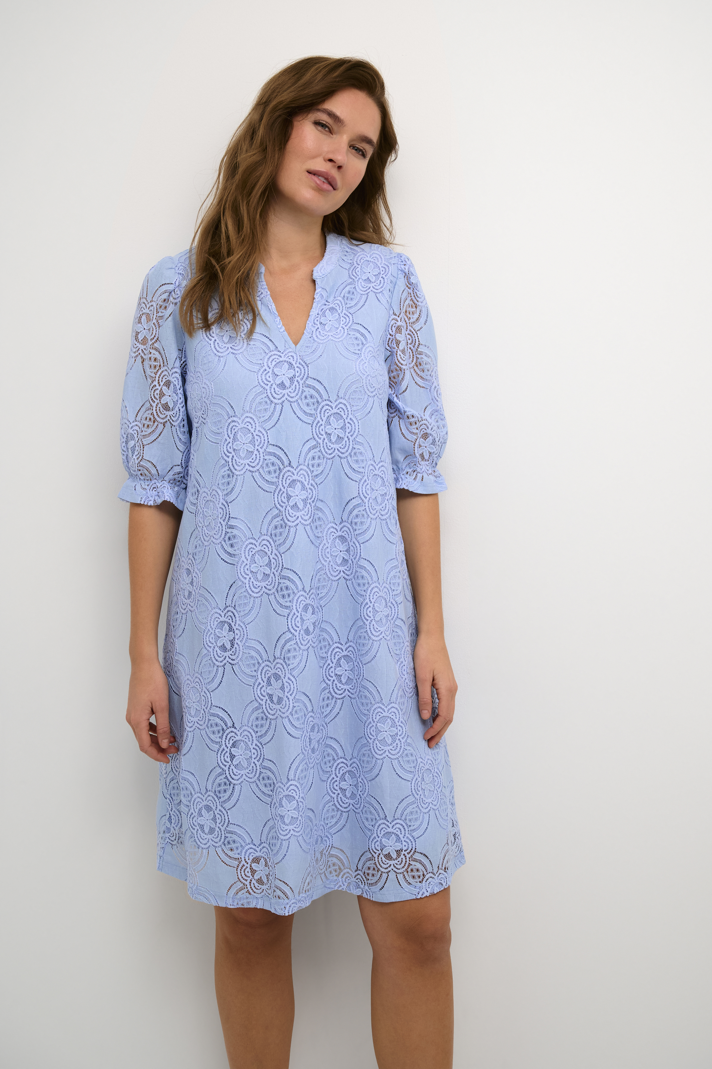 Culture CUolu Jurk - Blauw - grootte XS vor Vrouwen