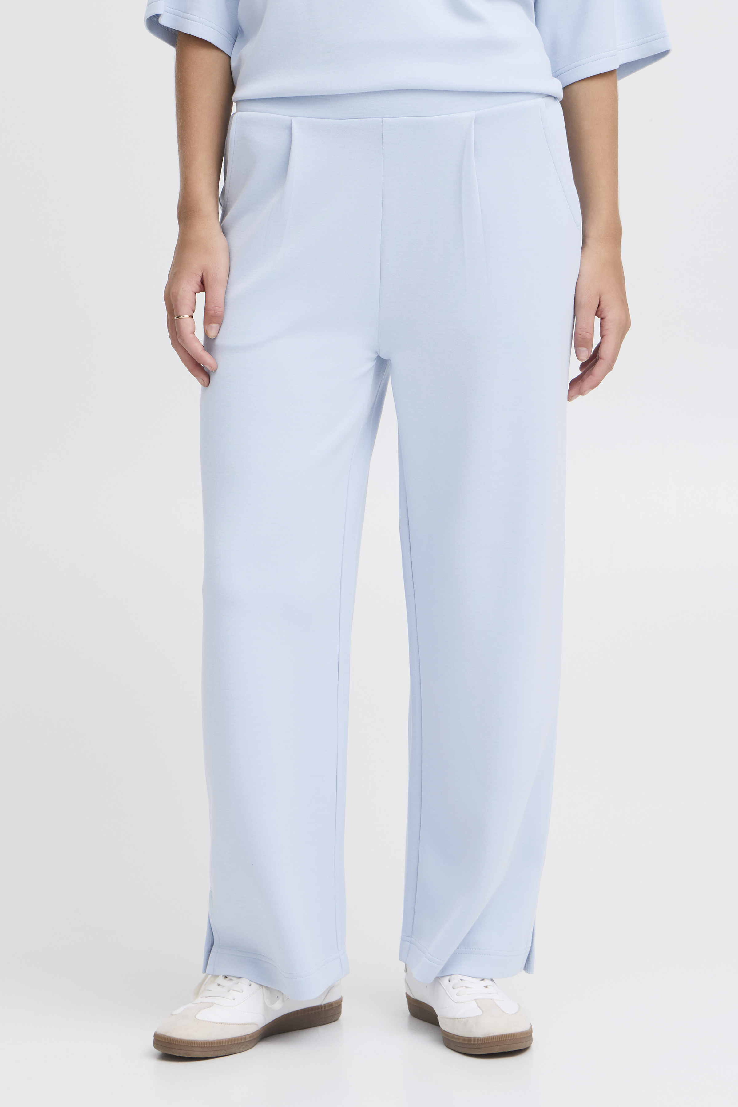 Fransa FRAURORA Broek - Blauw - grootte L vor Vrouwen