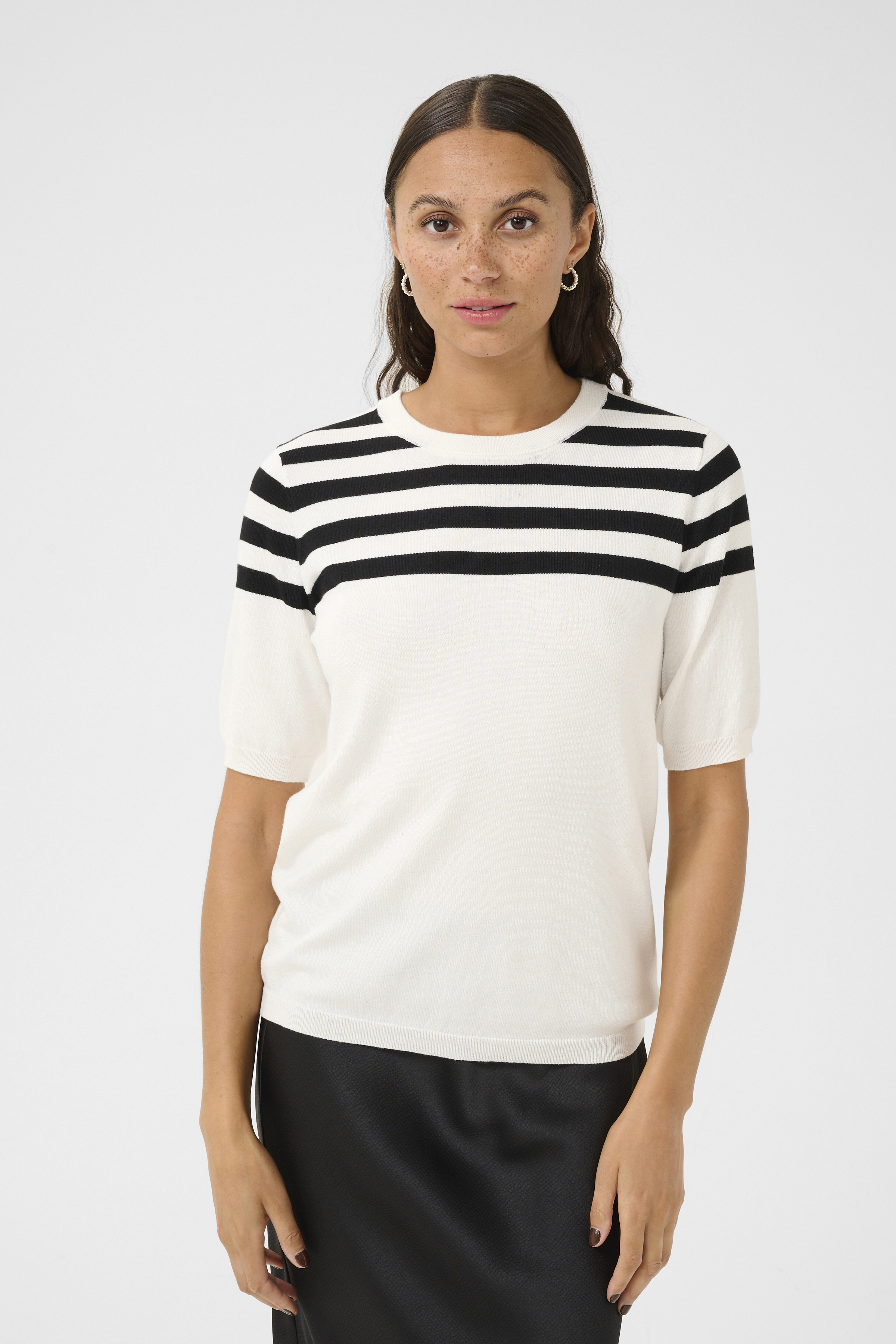 Kaffe KAlizza Pullover - Wit - grootte M vor Vrouwen