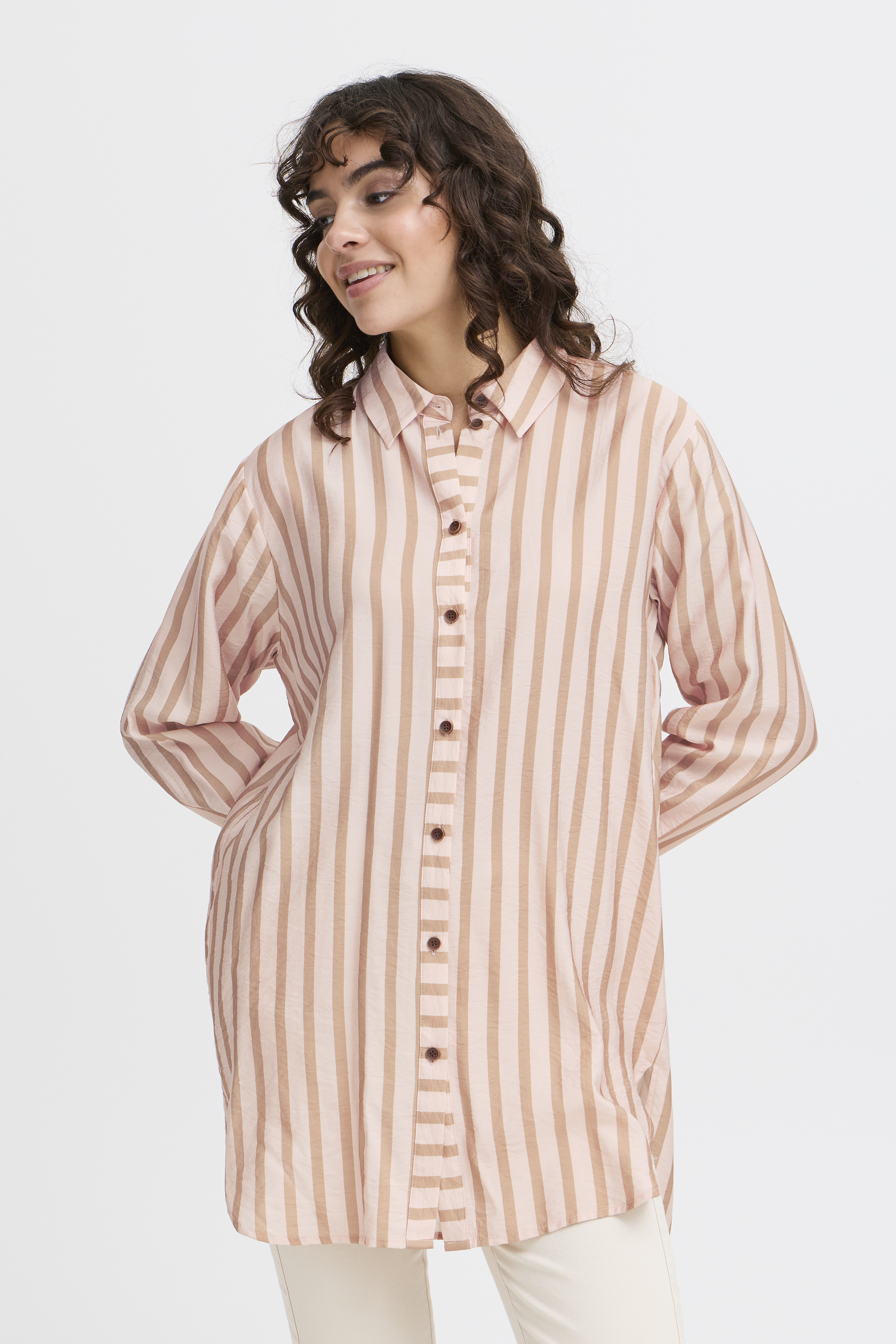 Fransa FRRONE Overhemd - Pink - grootte XS vor Vrouwen