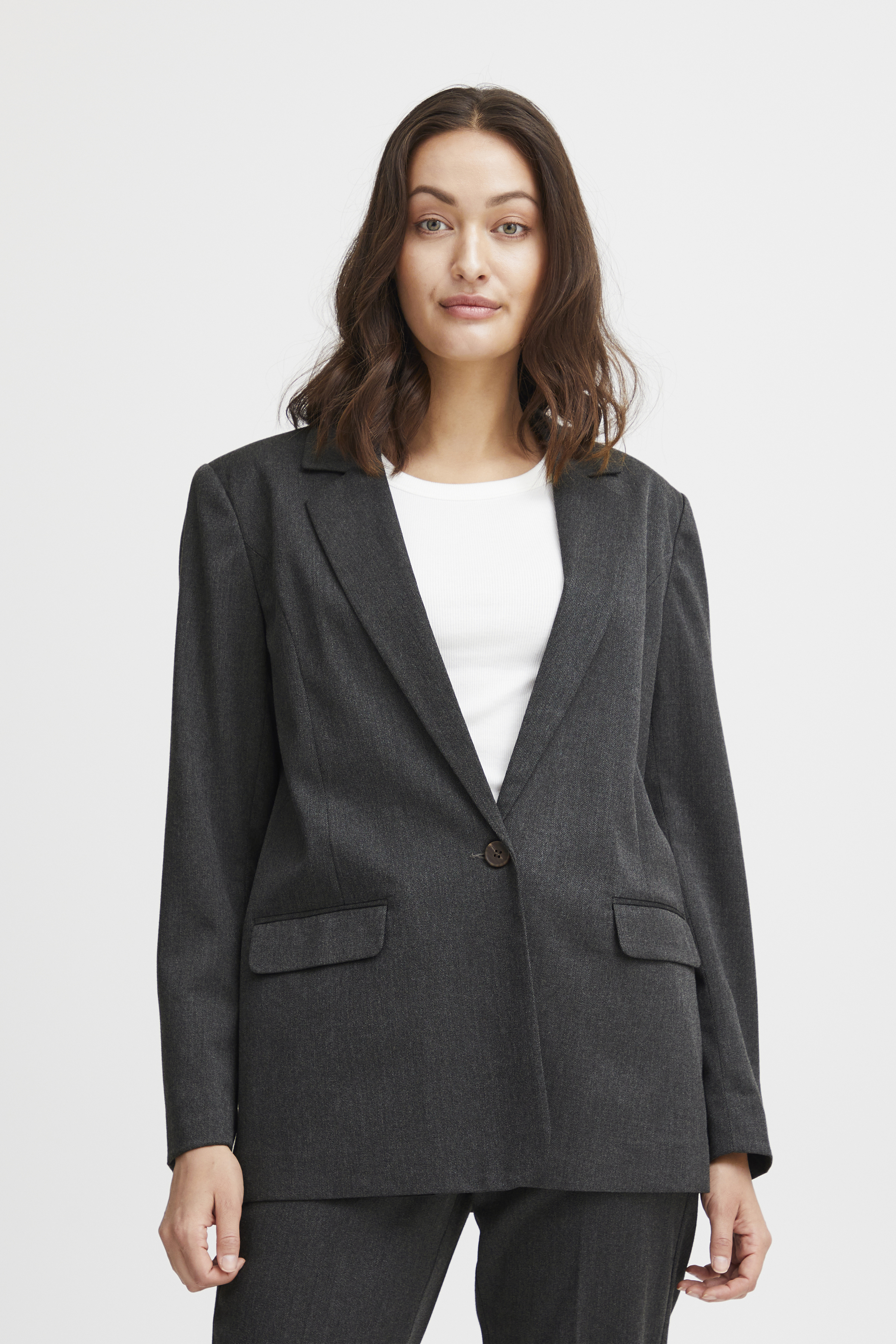 Fransa FRLEA Blazer - Grå - str 44 för Dam