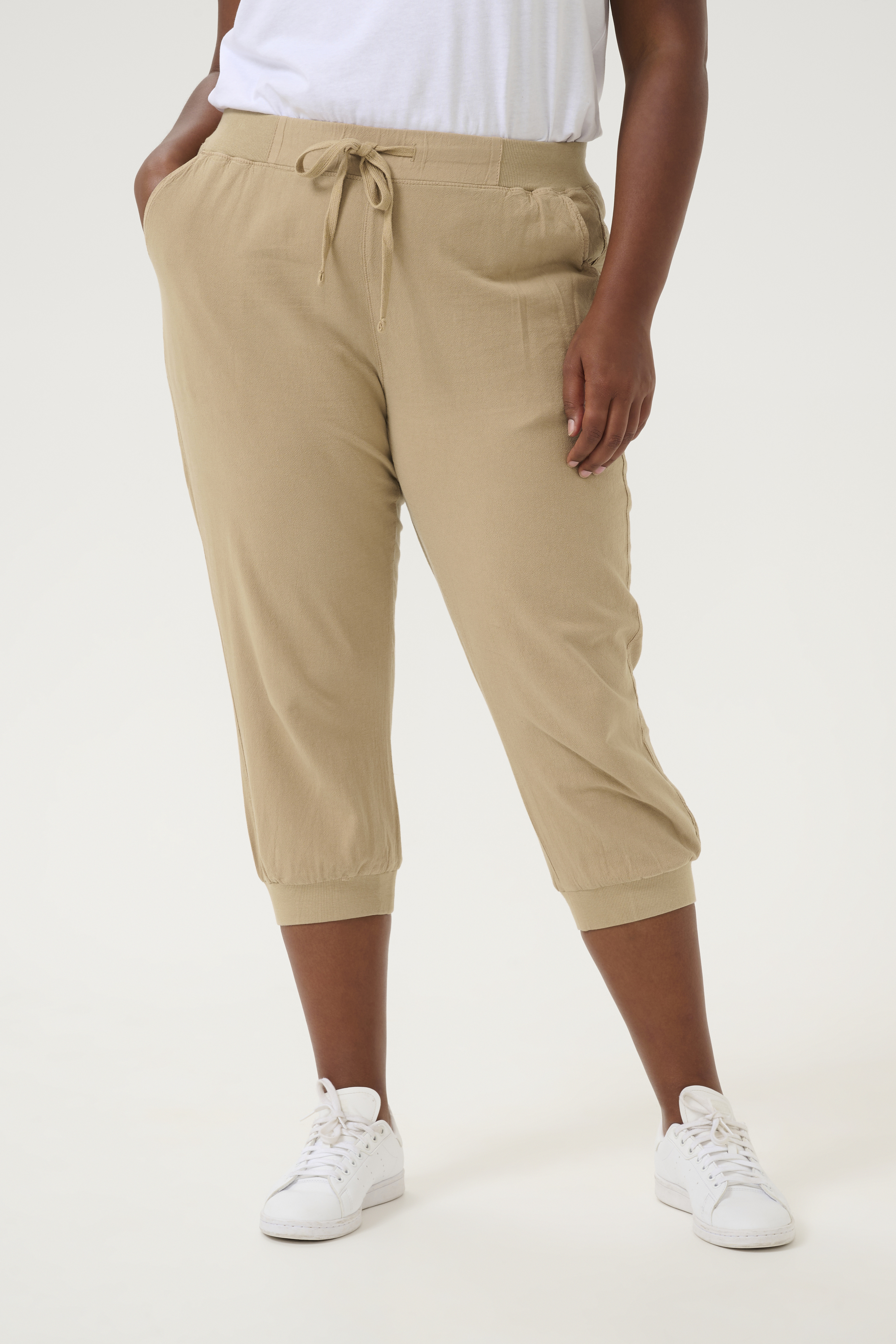 Kaffe Curve KCnana Capribroek - Nature - grootte 46 vor Vrouwen