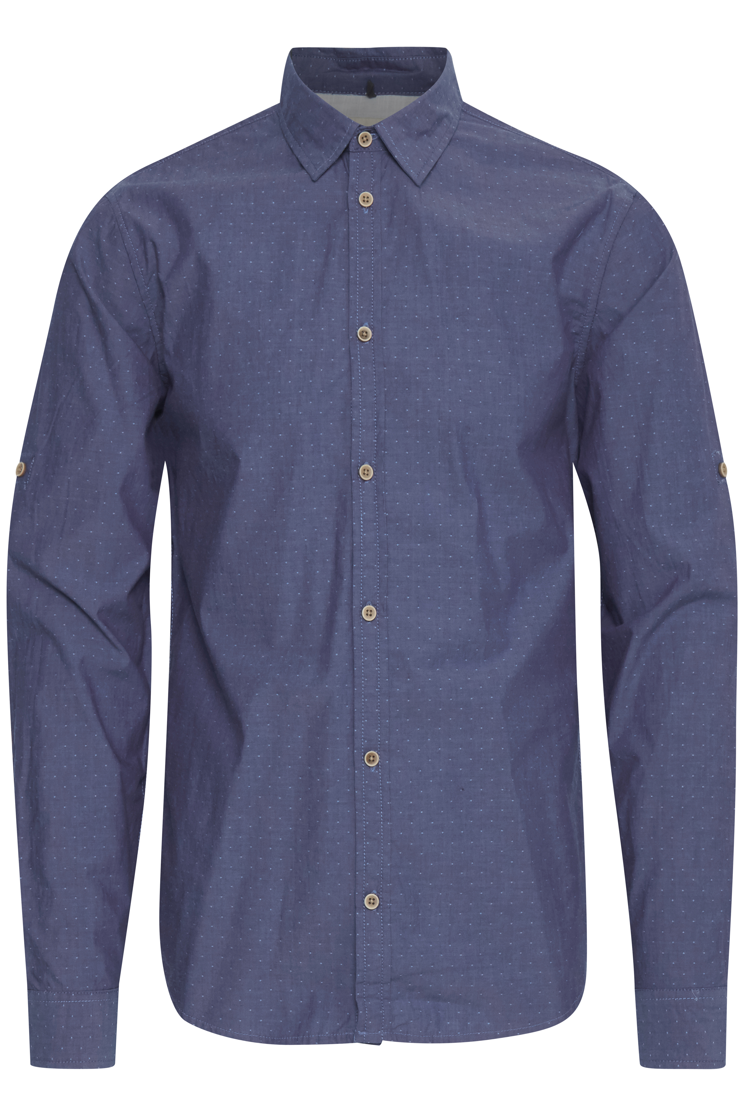 Blend He Herre Langærmet skjorte - Coronet Blue Billede af Blend He Herre Langærmet skjorte - Coronet Blue