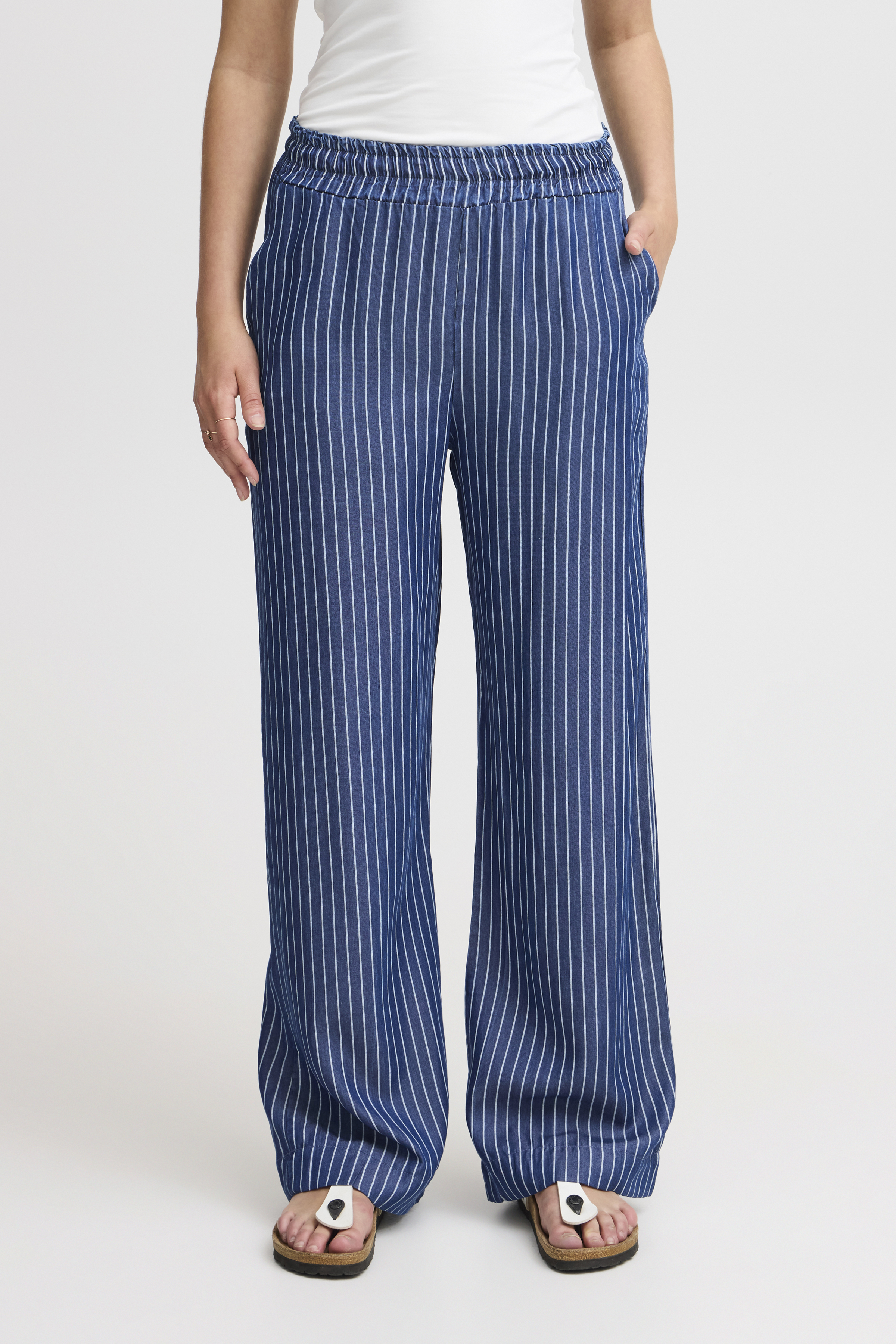 Sorbet SBJARUSKA Broek - Blauw - grootte L/XL vor Vrouwen