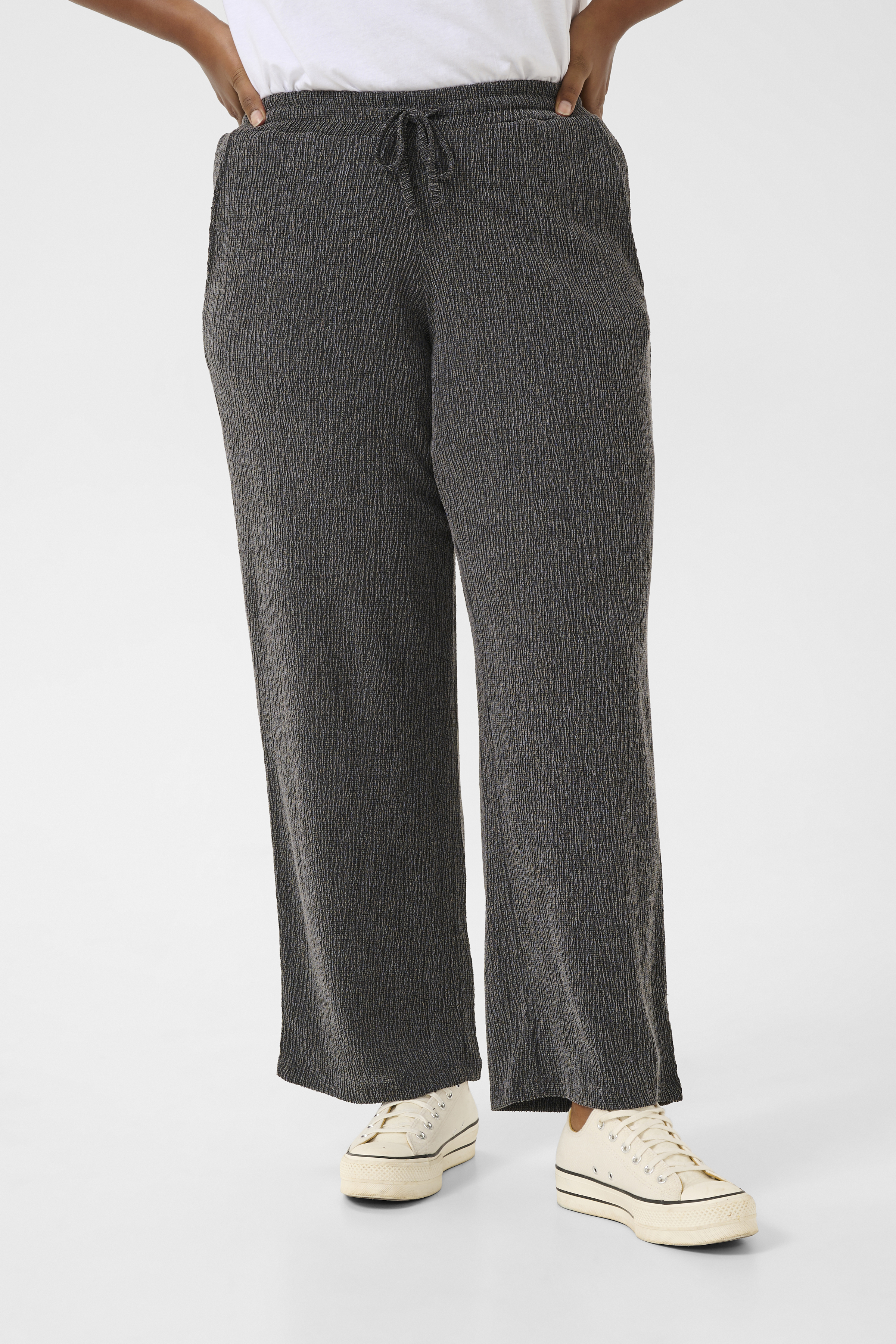 Kaffe Curve KColena Broek - Grijs - grootte S vor Vrouwen