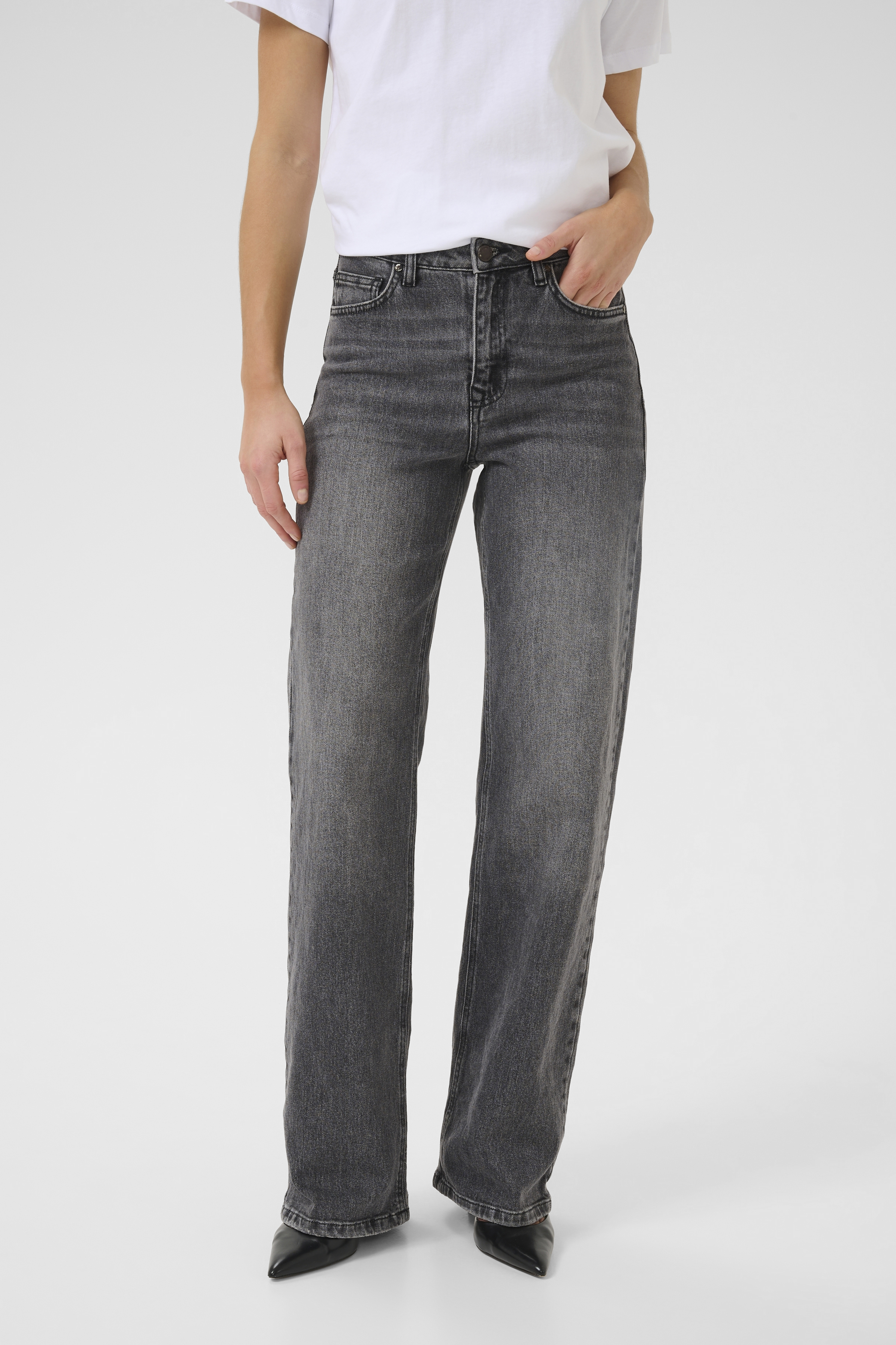 My Essential Wardrobe 35 Jeans - Grå - str 25/34 för Dam
