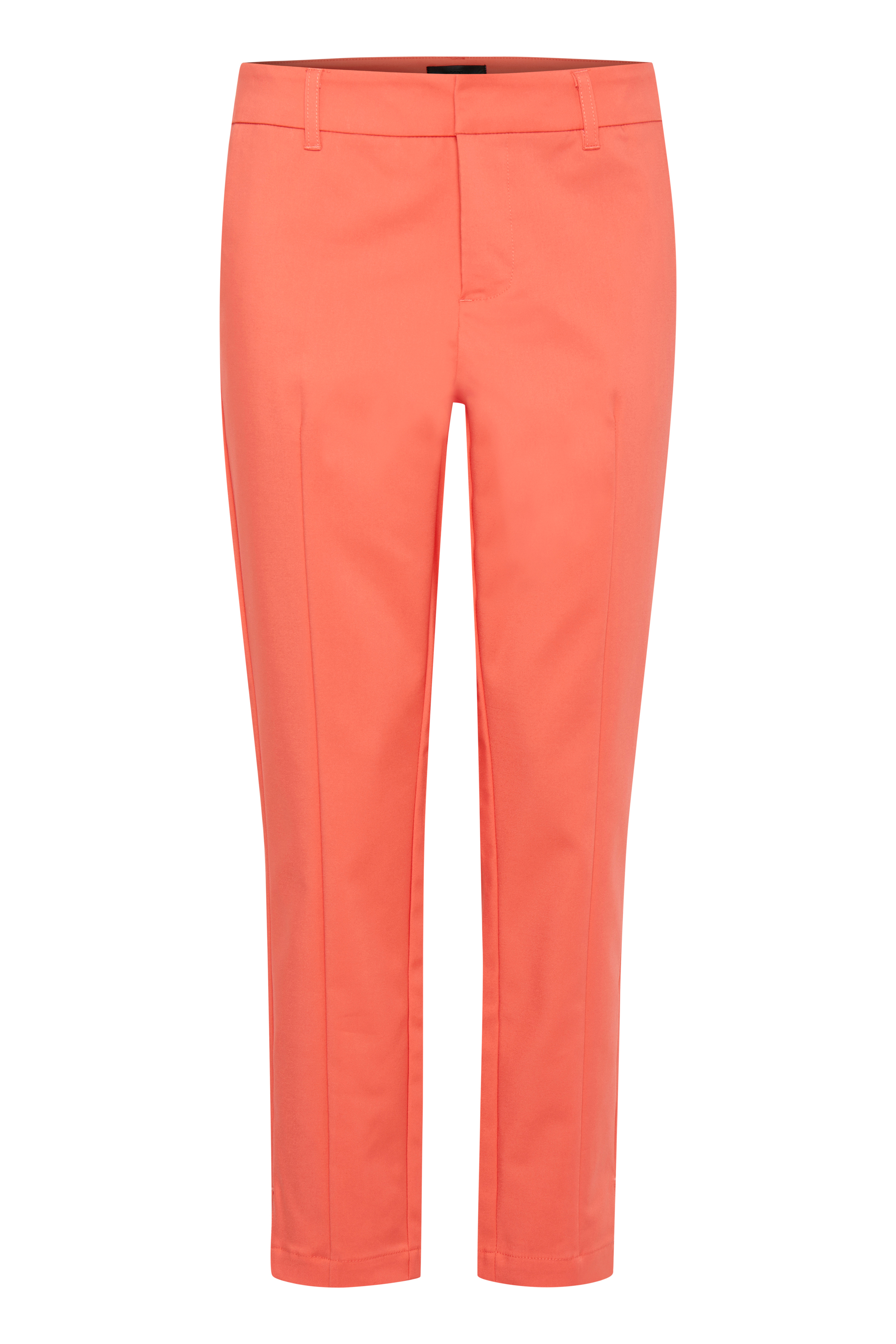 Orange PULZ Pulz Jeans Dame Bukser - Deep Sea Coral casual Bukser for
