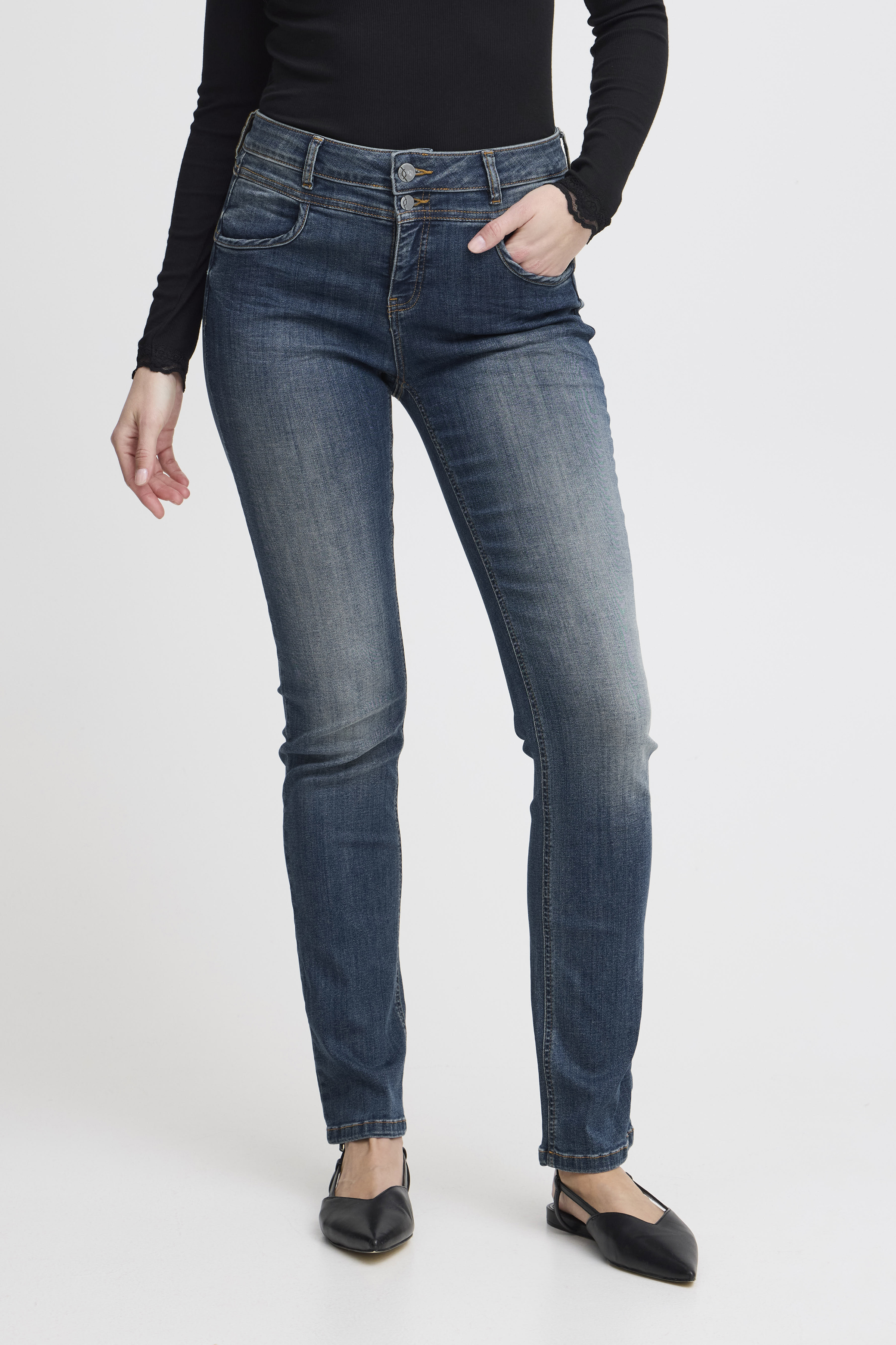 Fransa FRZomal Jeans - Blauw - grootte 38 vor Vrouwen