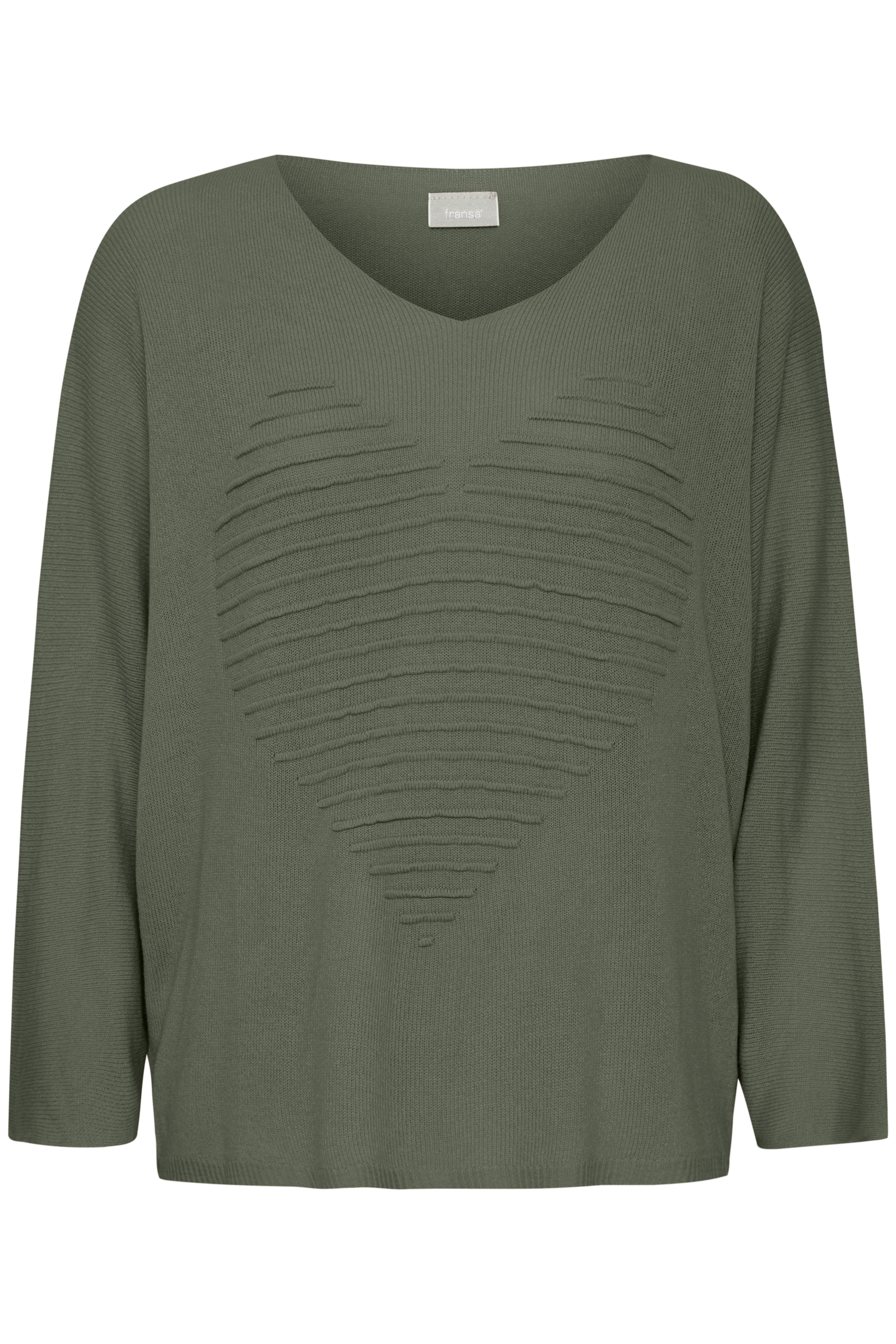 Fransa FXANA Pullover - Grön - str S/M för Dam